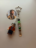 Joel 2 last of us Miller video game inspired handmade minifigure minimalist keychain