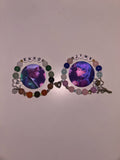 Jinx and Ekko Timebomb Arcane and League of Legends inspired handmade bracelet set