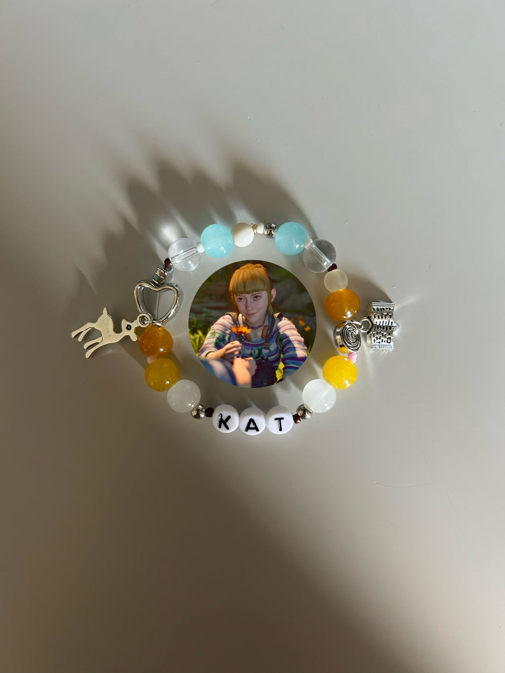 Kat Lost Records Bloom and Rage inspired handmade bracelet