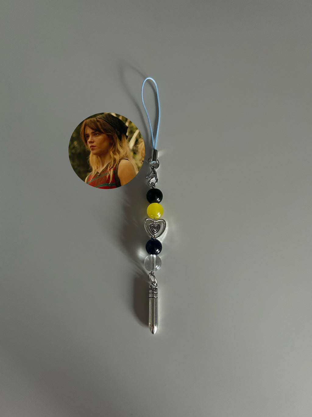 Natalie Scatorccio Yellowjackets inspired handmade phone charm