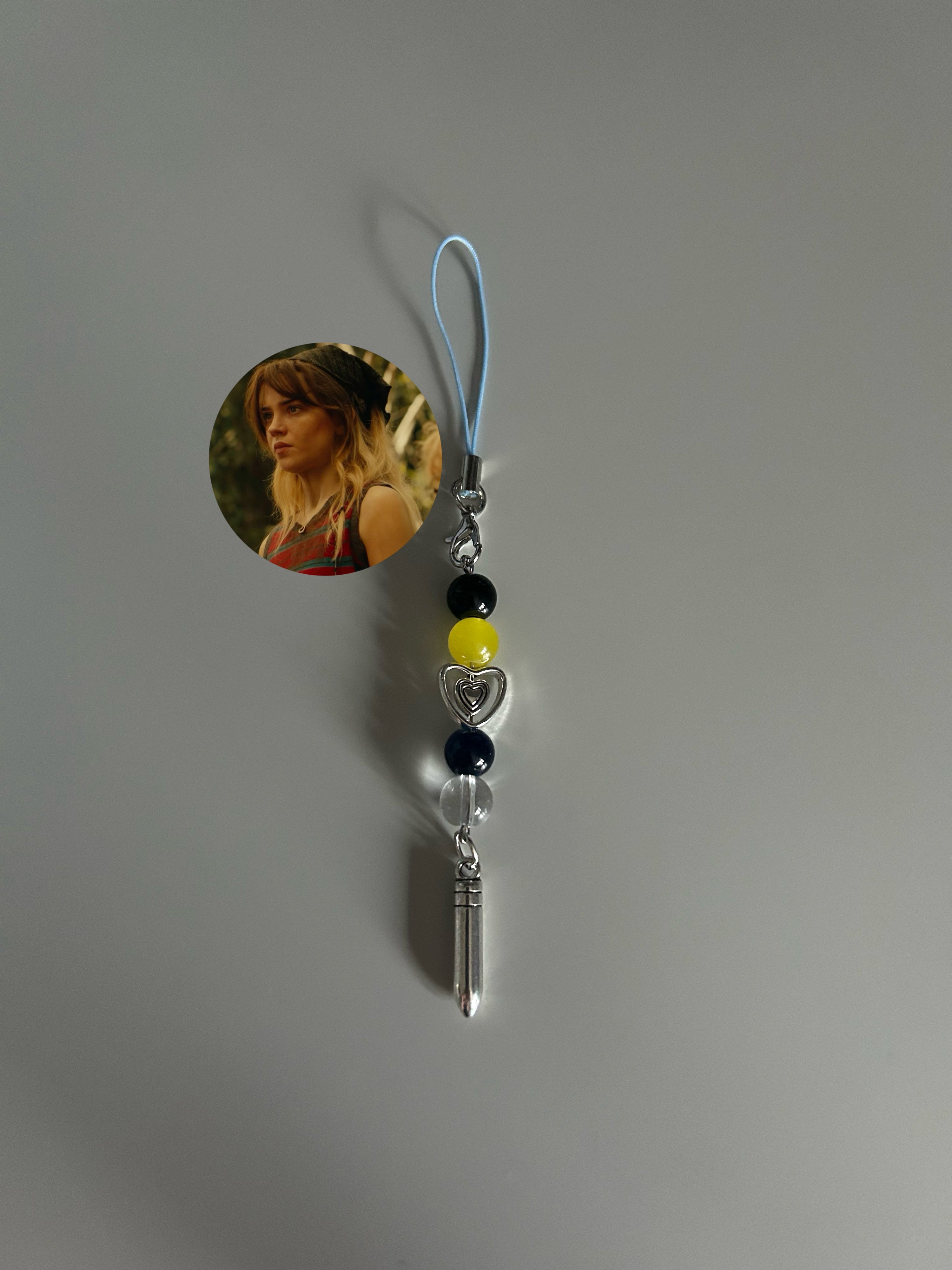 Natalie Scatorccio Yellowjackets inspired handmade phone charm