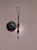 Steve Rogers Captain America inspired handmade phone charm