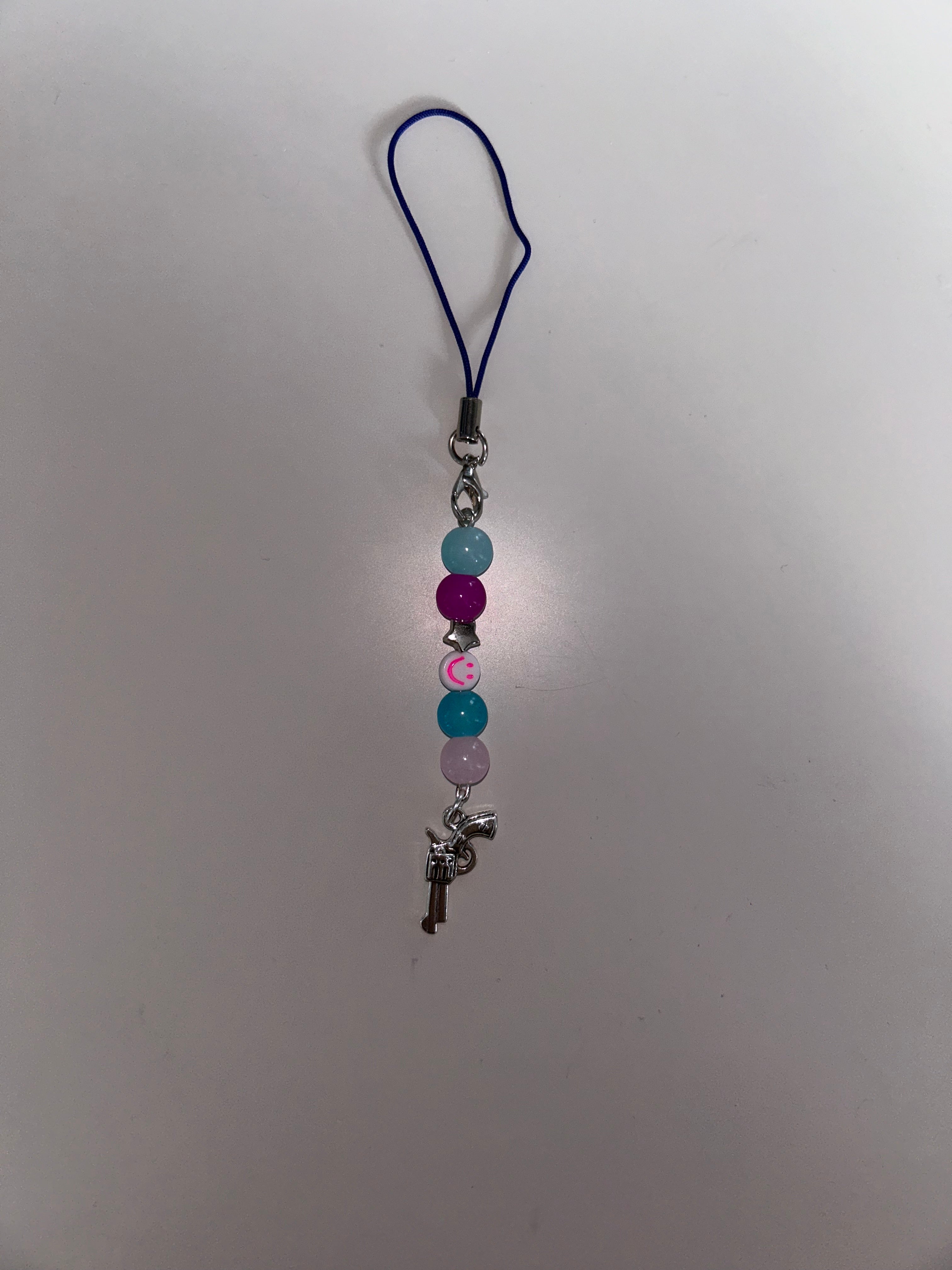 Jinx Arcane and League of Legends inspired handmade phone charm