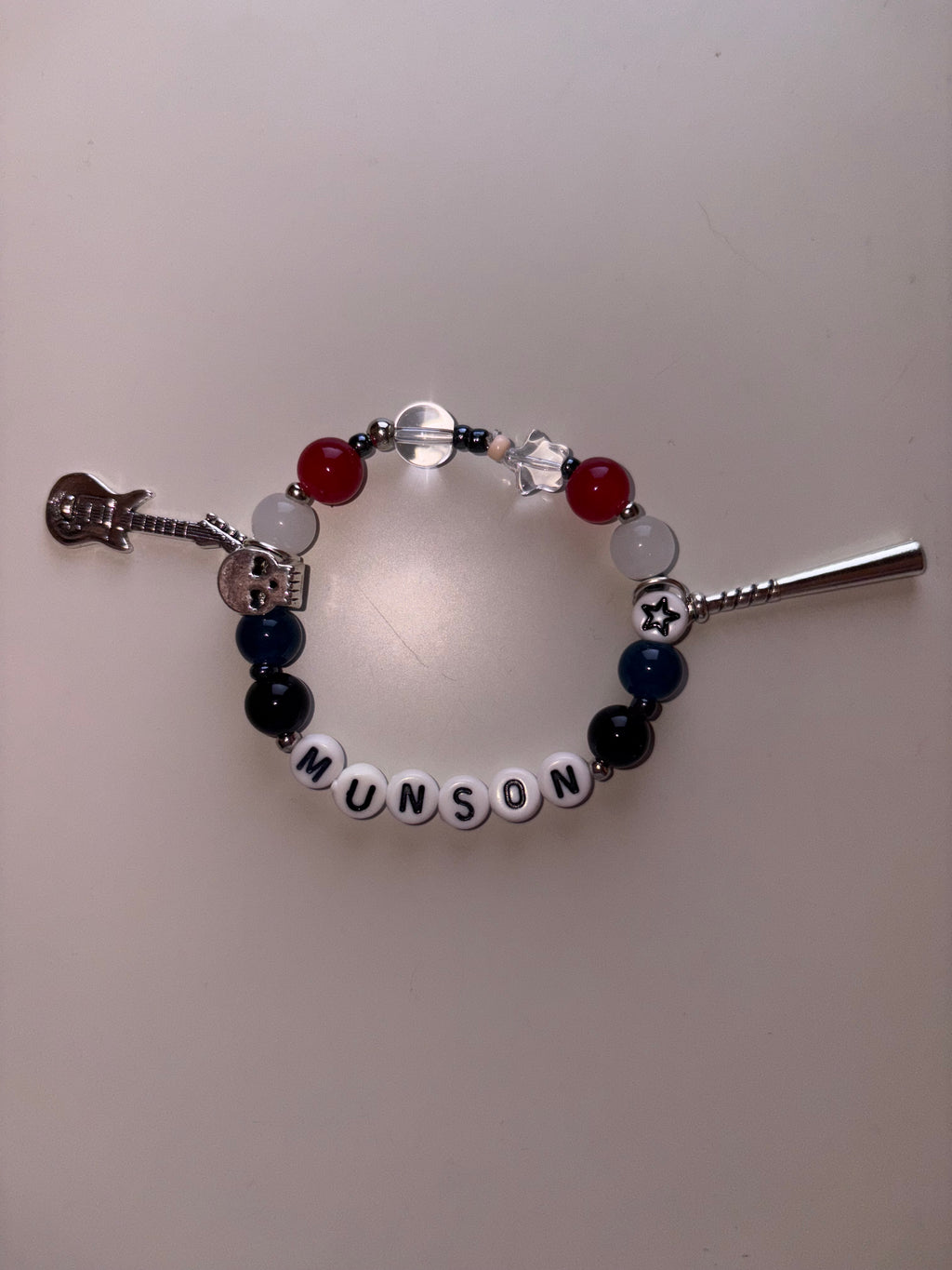 Eddie Munson inspired handmade bracelet