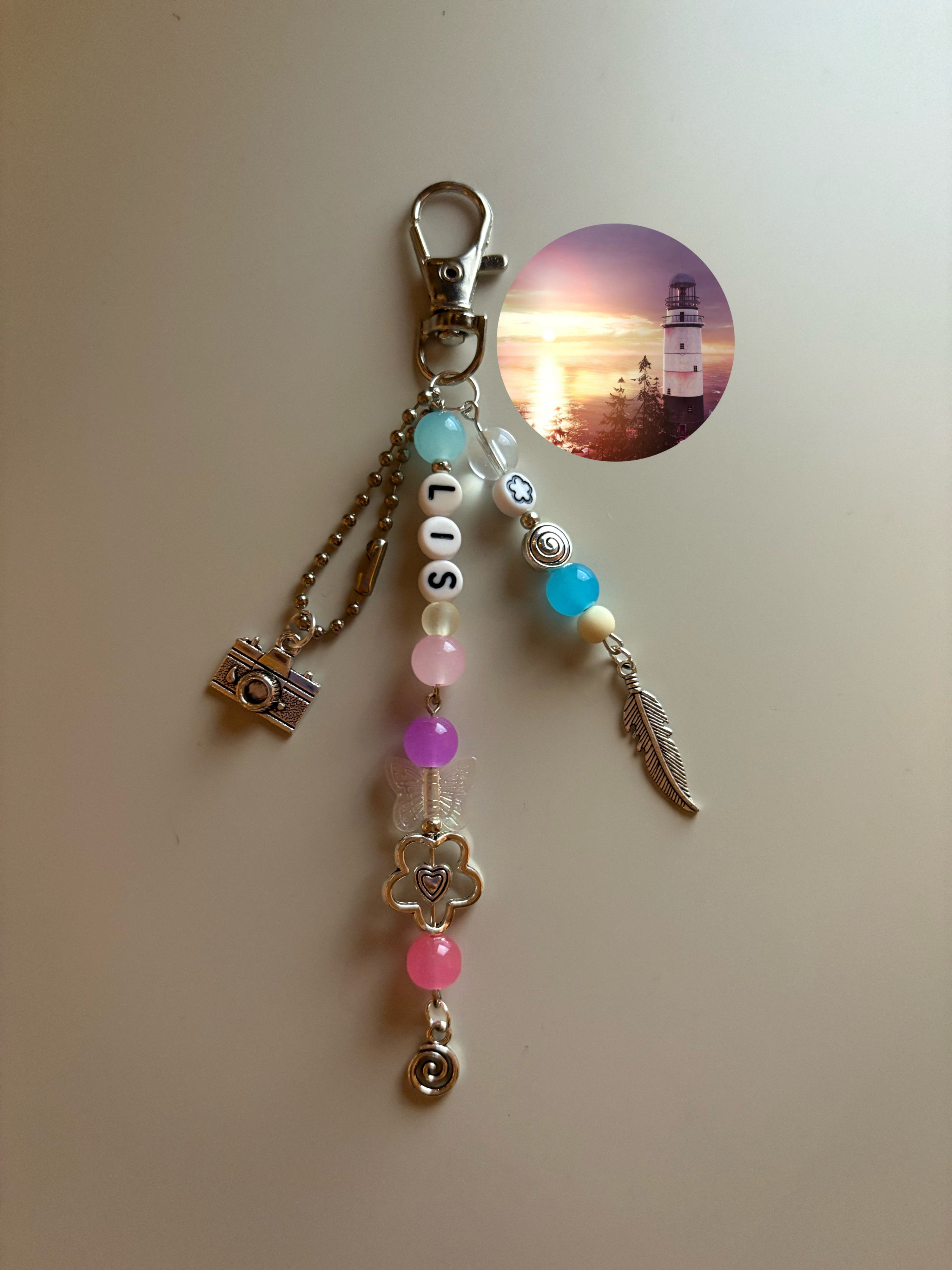 Life Is Strange 1 video game inspired handmade keychain
