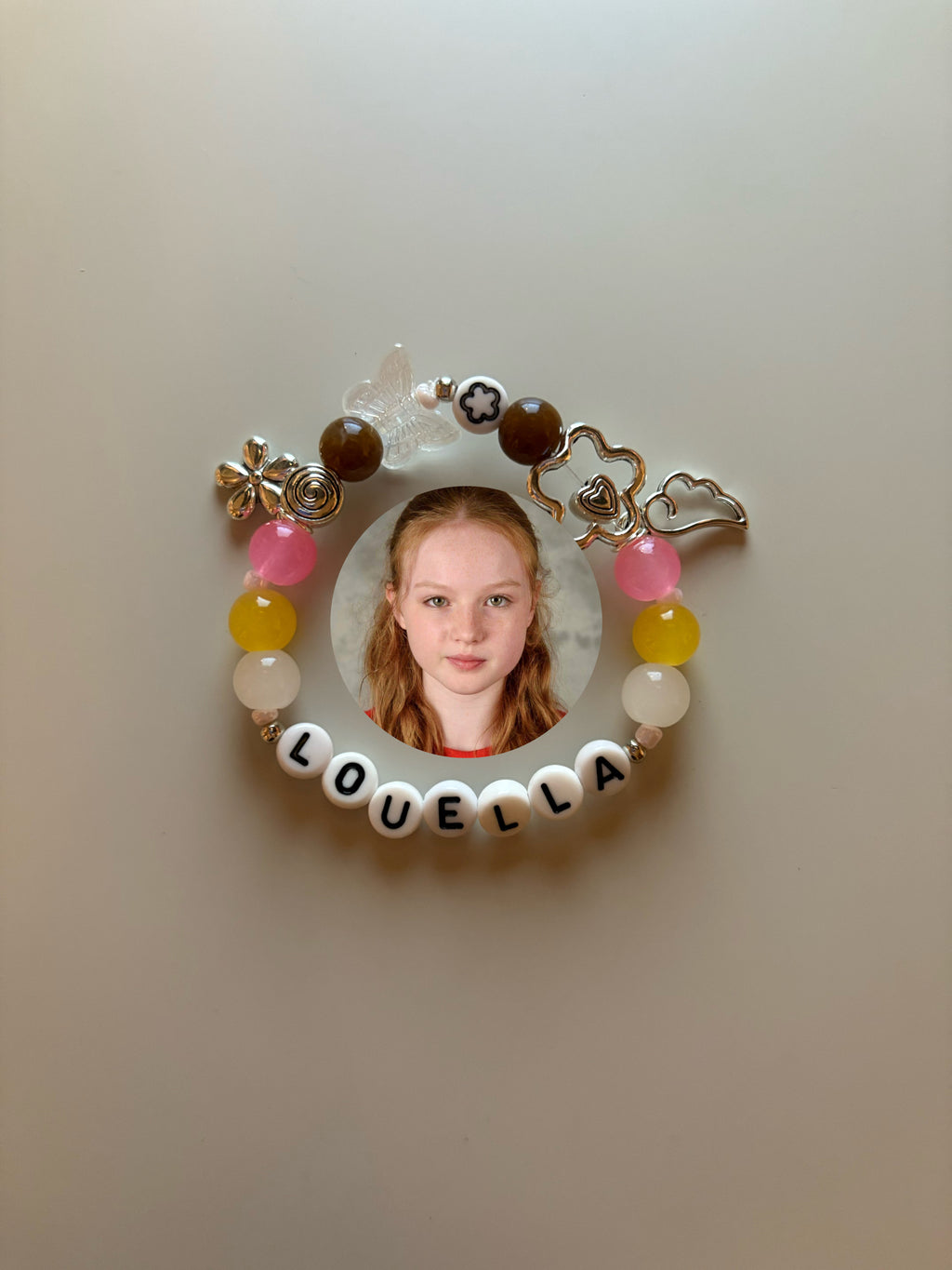 Louella McCoy The Hunger Games Sunrise On The Reaping inspired handmade bracelet