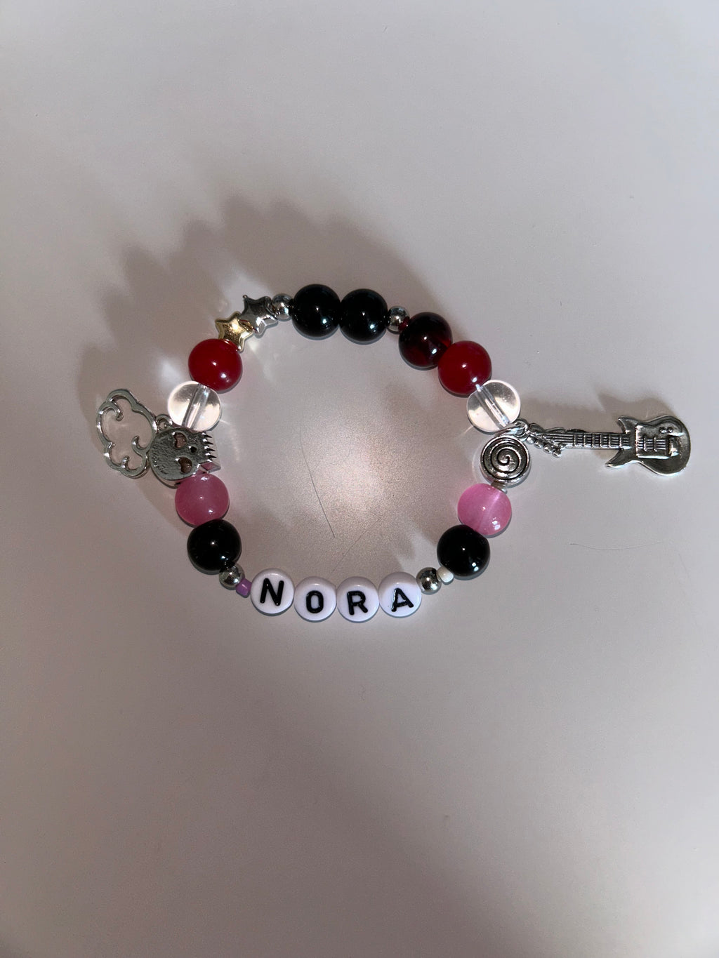 Nora Lost Records Bloom and Rage inspired handmade bracelet