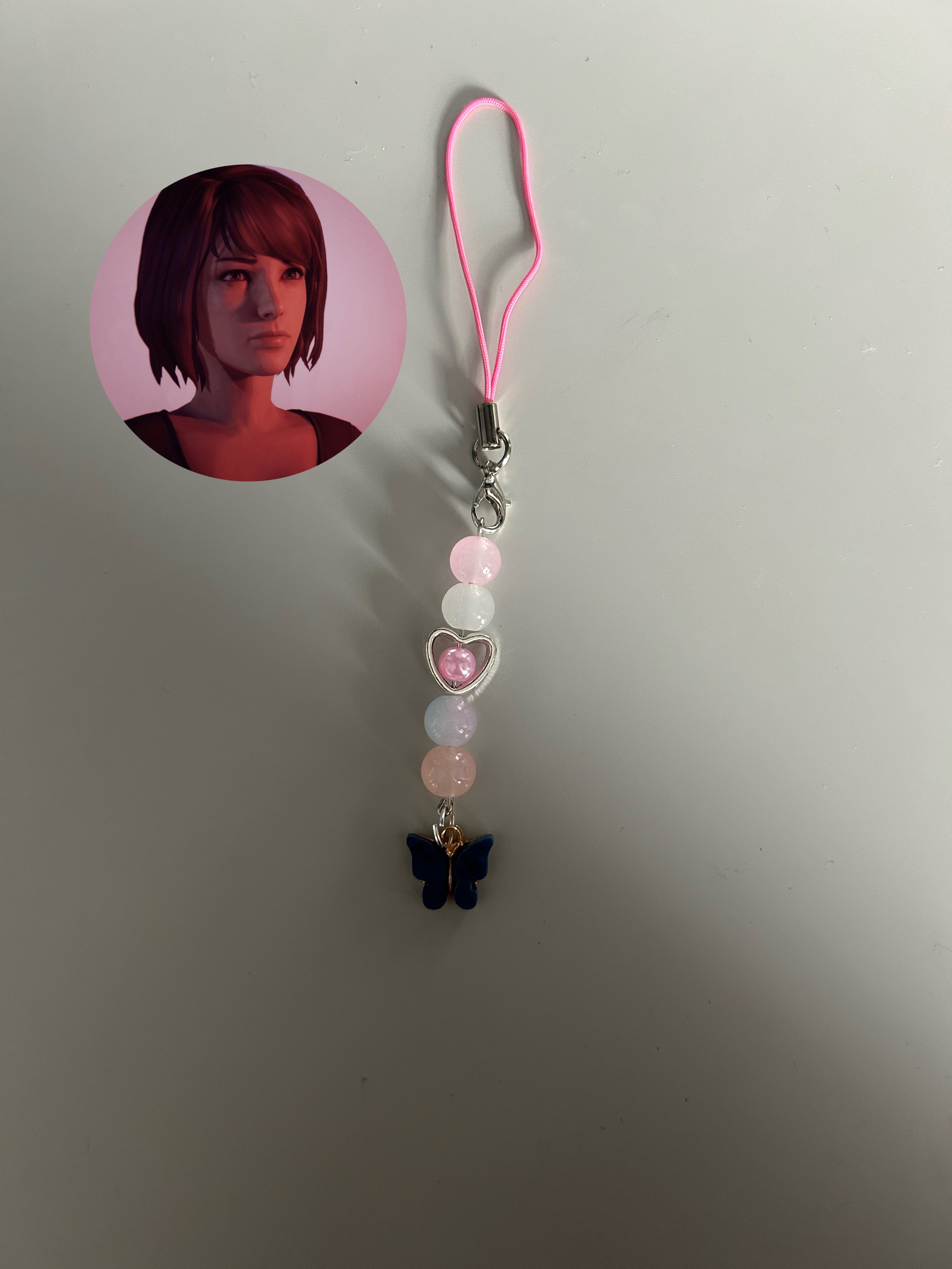 Max Caulfield Life Is Strange inspired handmade phone charm