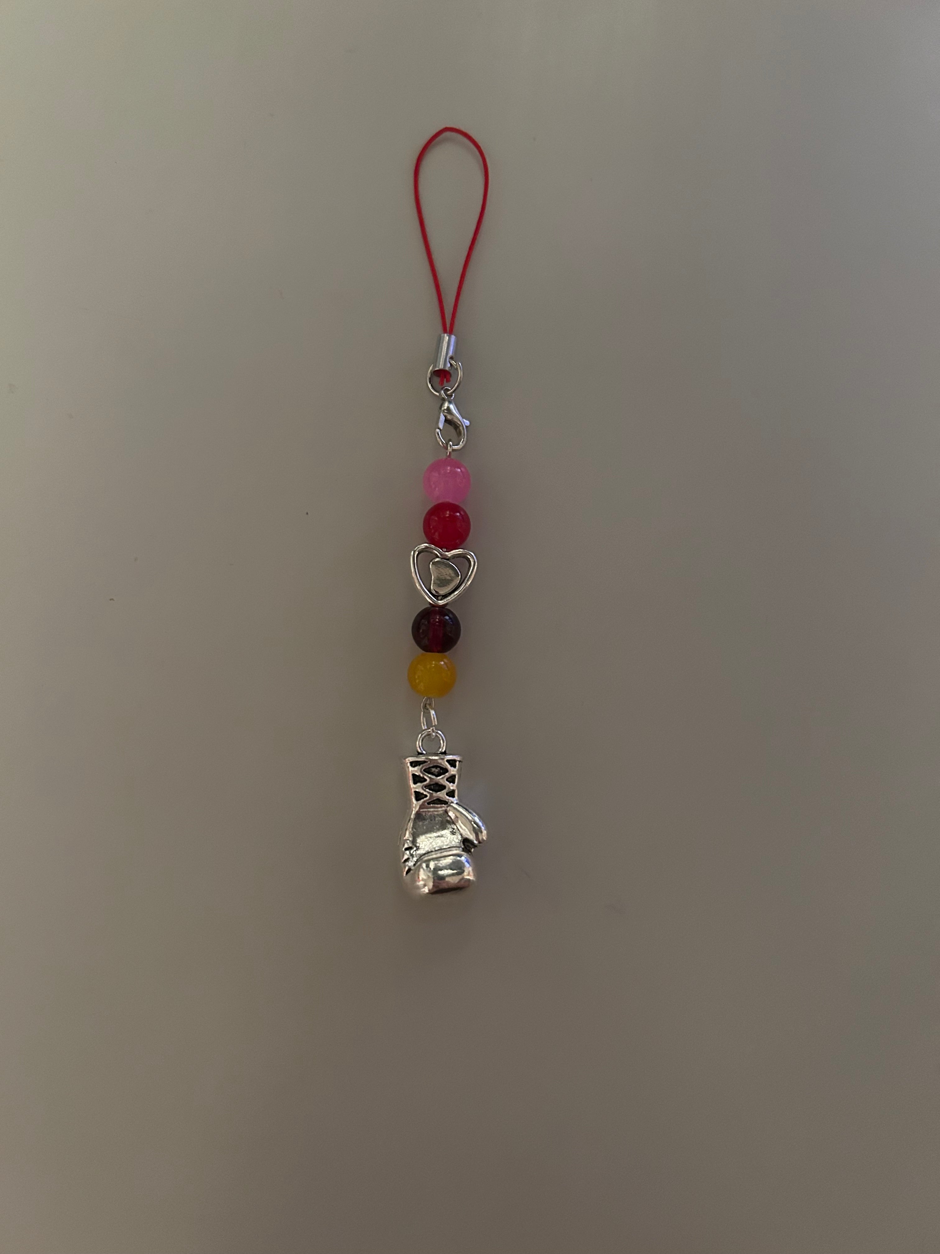 Vi Arcane and League of Legends inspired handmade phone charm