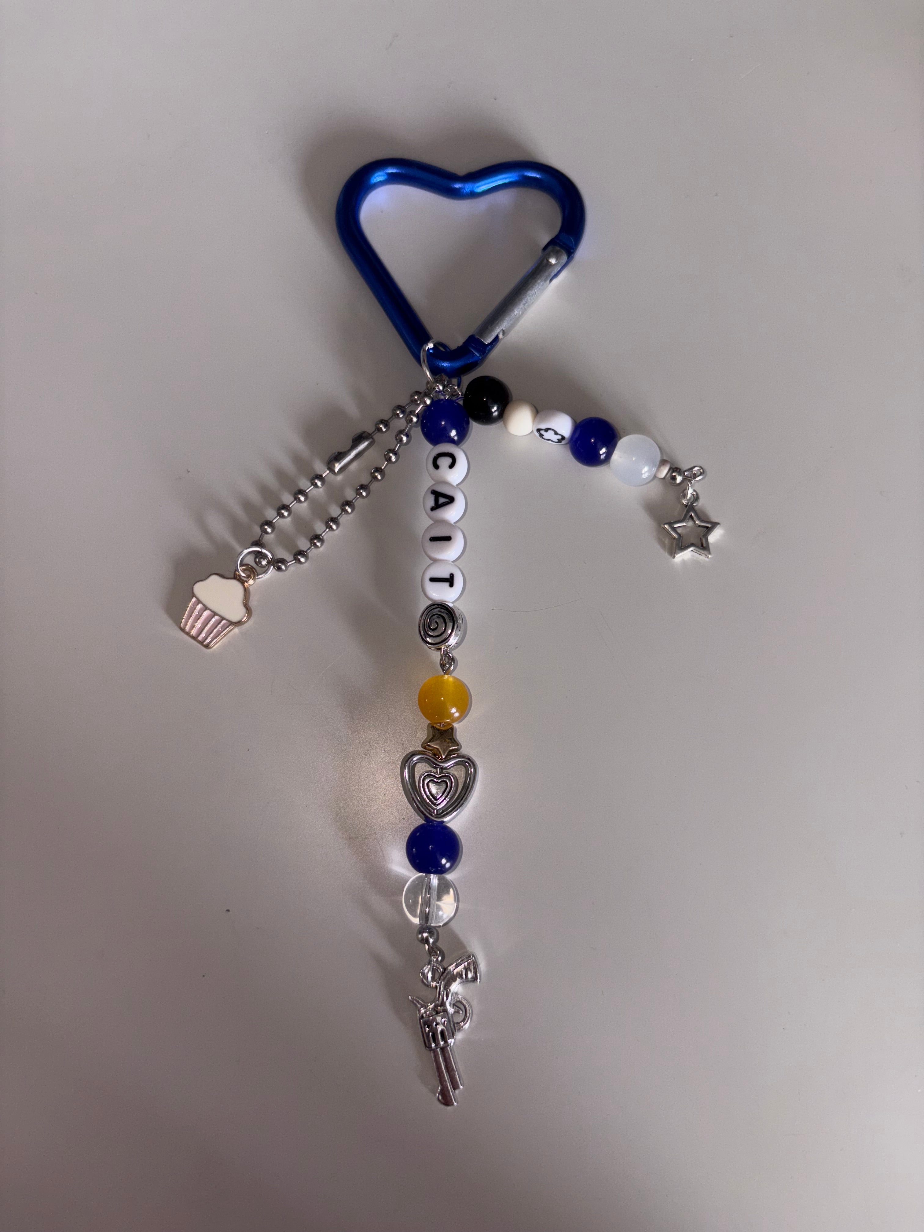 Caitlyn Kiramman Arcane and League of Legends inspired handmade keychain carabiner