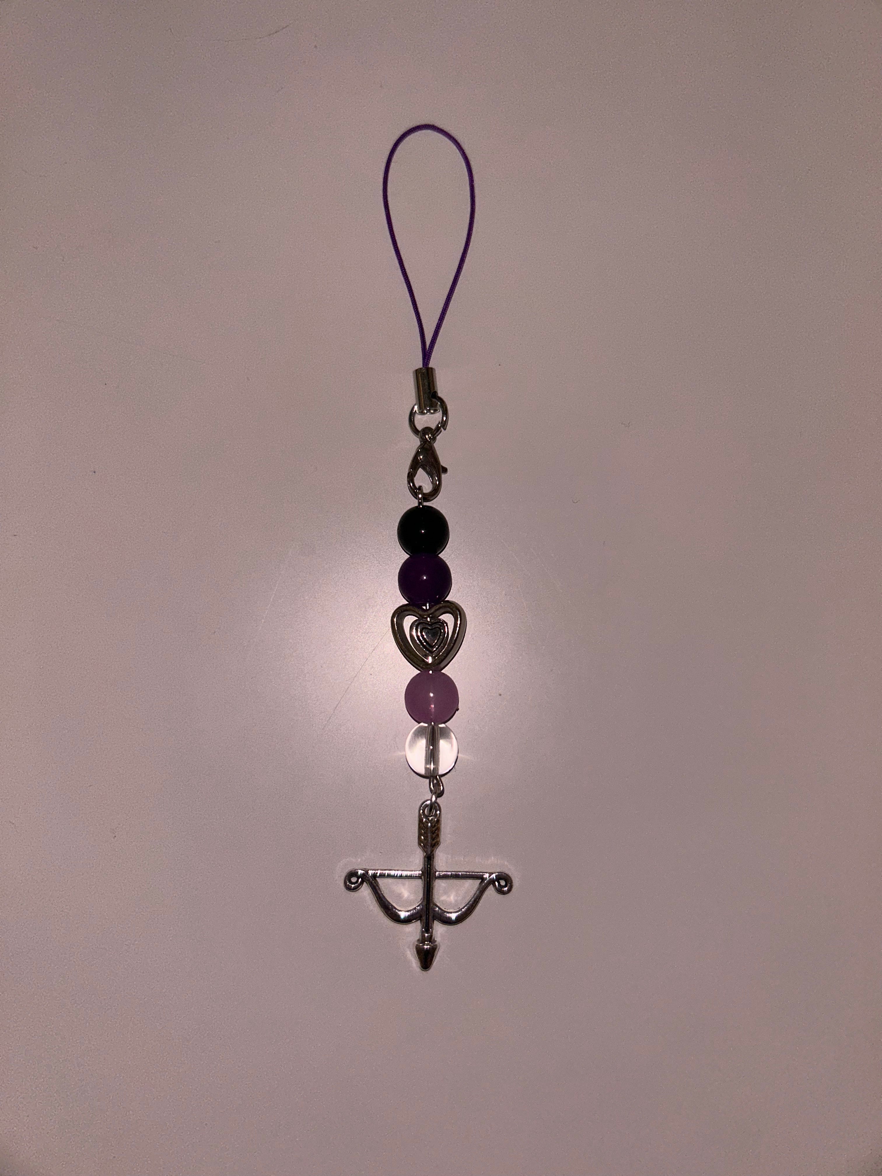Clint Barton Hawkeye inspired handmade phone charm