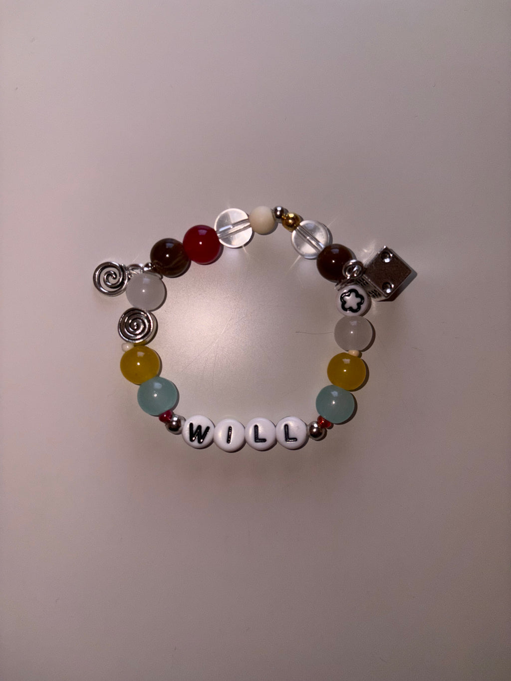 Will Byers inspired handmade bracelet
