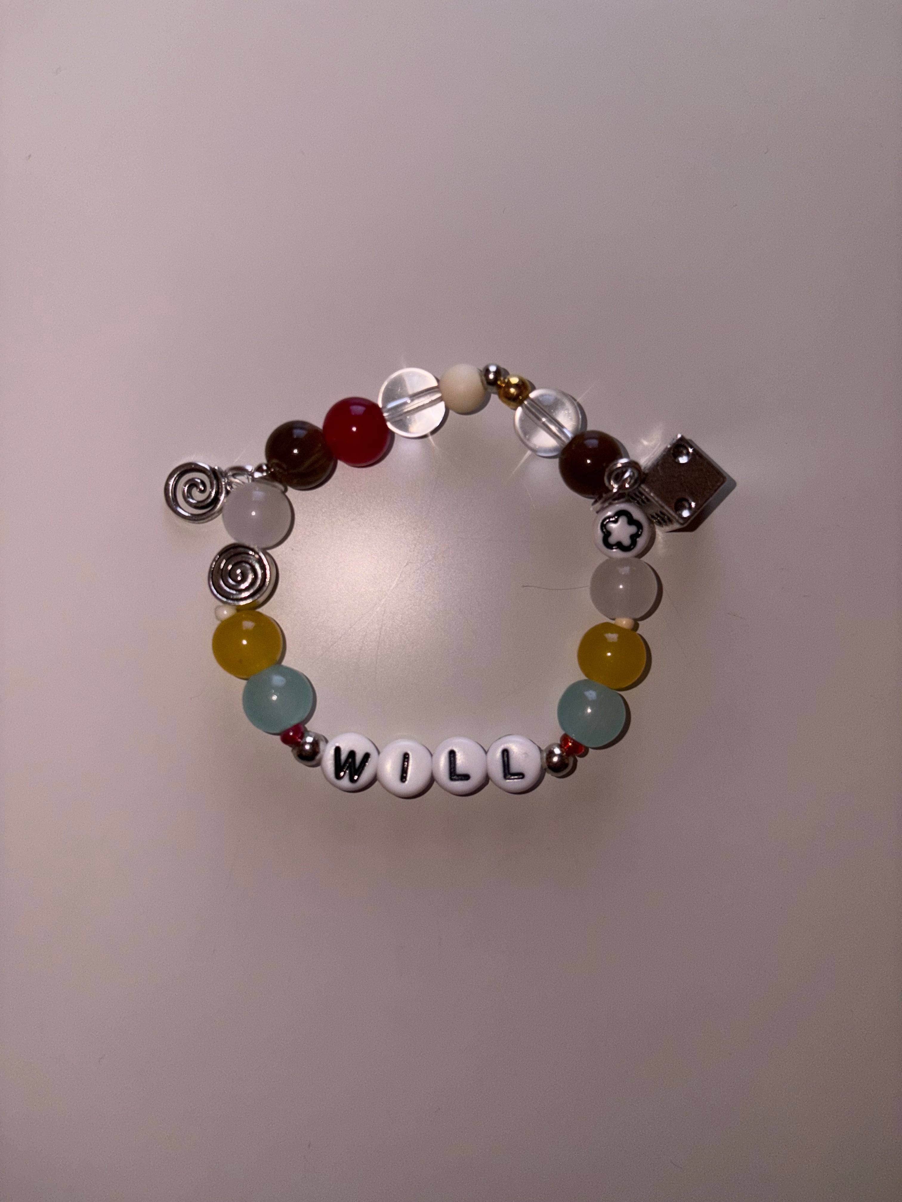 Will Byers inspired handmade bracelet