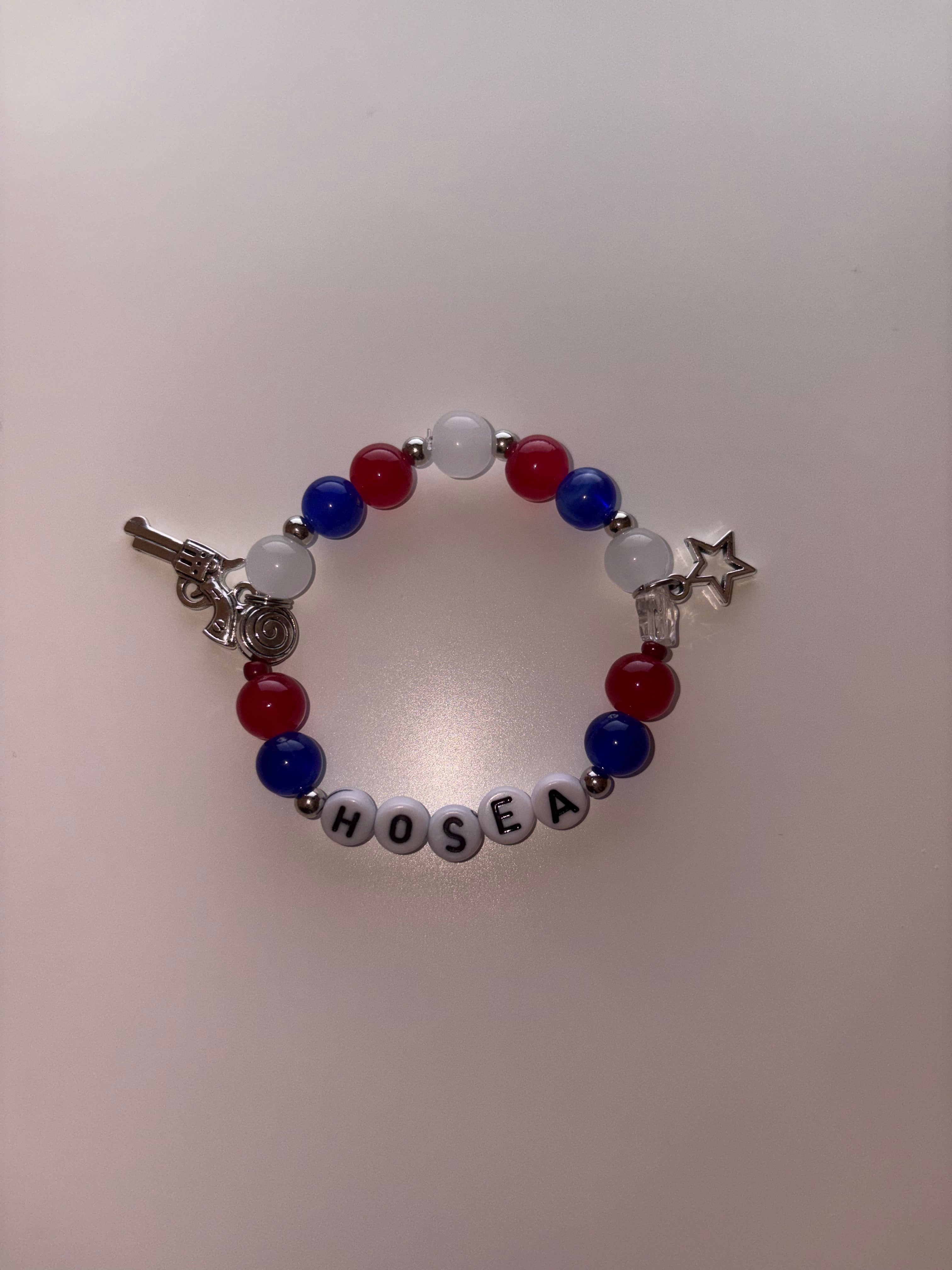 Hosea inspired handmade bracelet