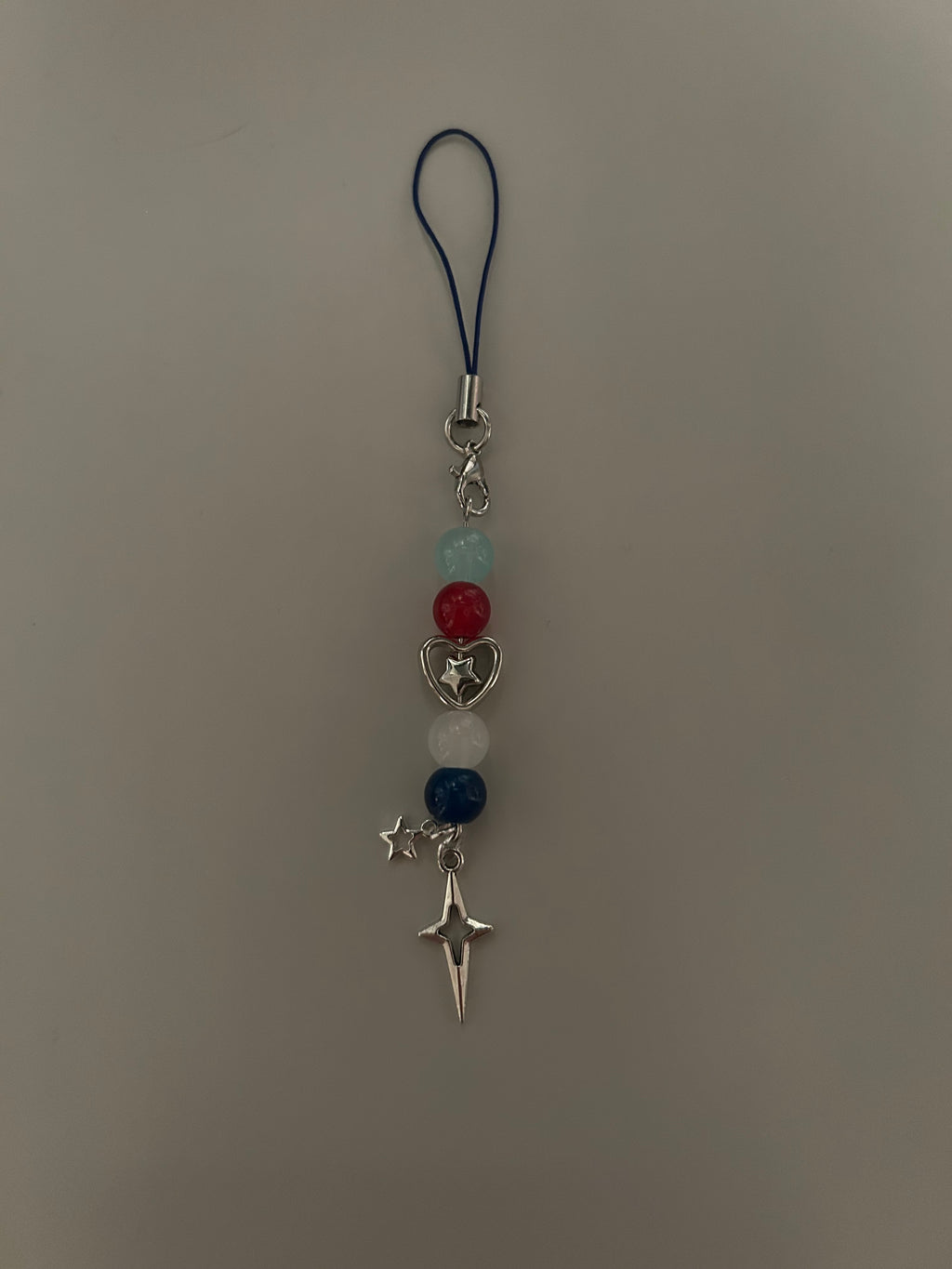 Steve Rogers Captain America inspired handmade phone charm