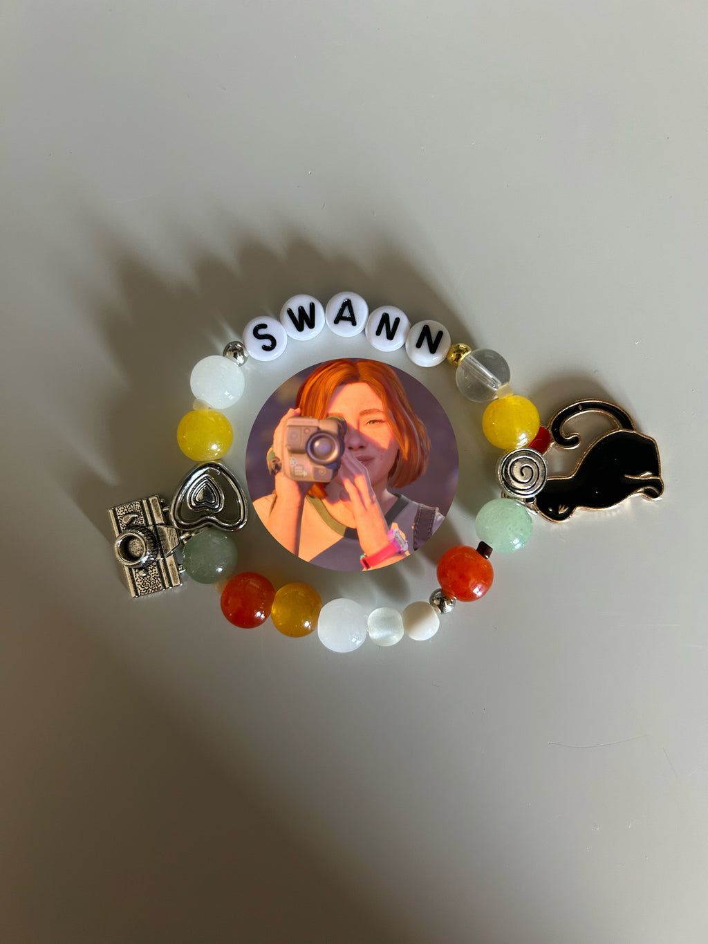 Swann Lost Records Bloom and Rage inspired handmade bracelet