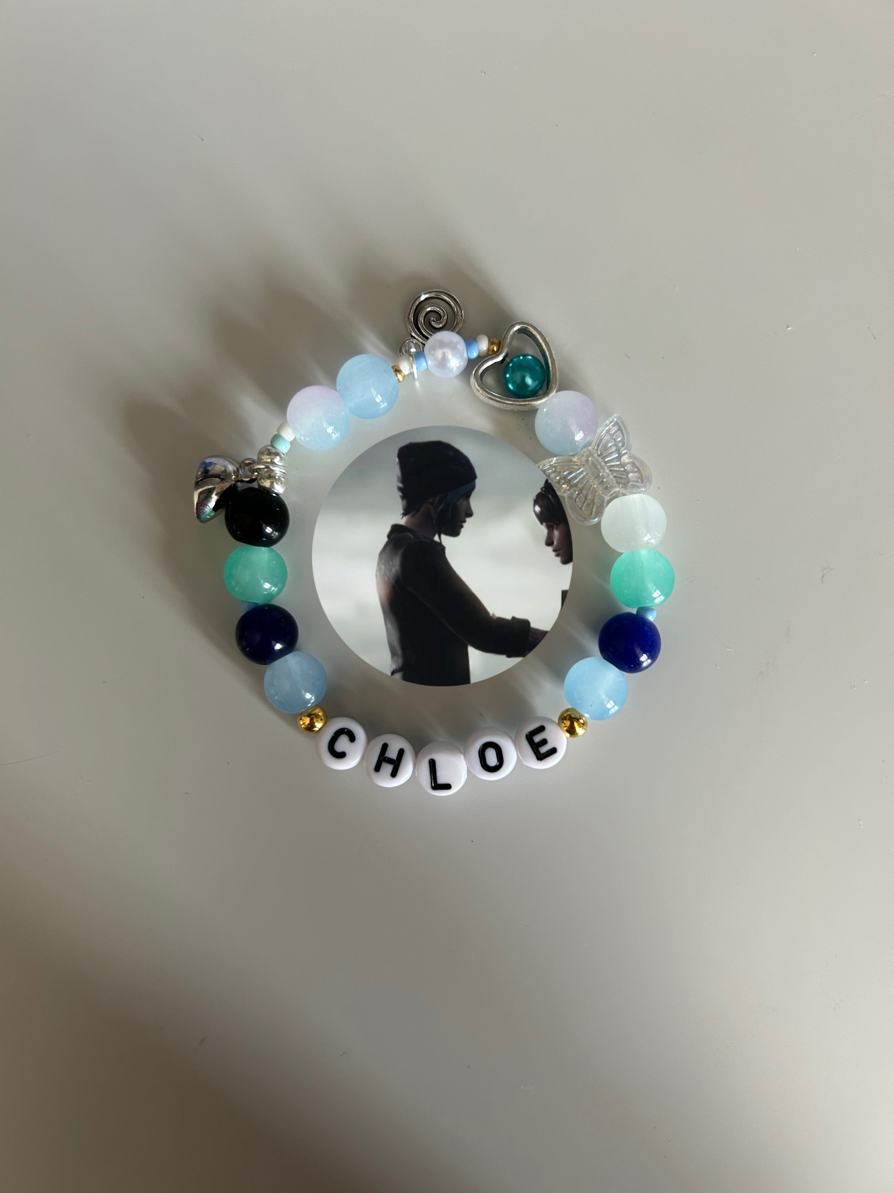 Max Caulfield and Chloe Price Life Is Strange inspired handmade bracelet set