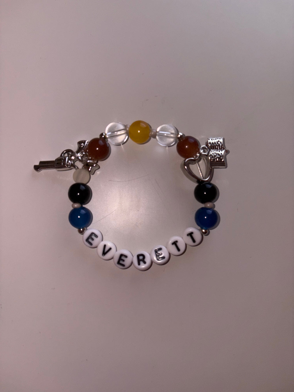 Lee Everett The Walking Dead Game inspired handmade bracelet