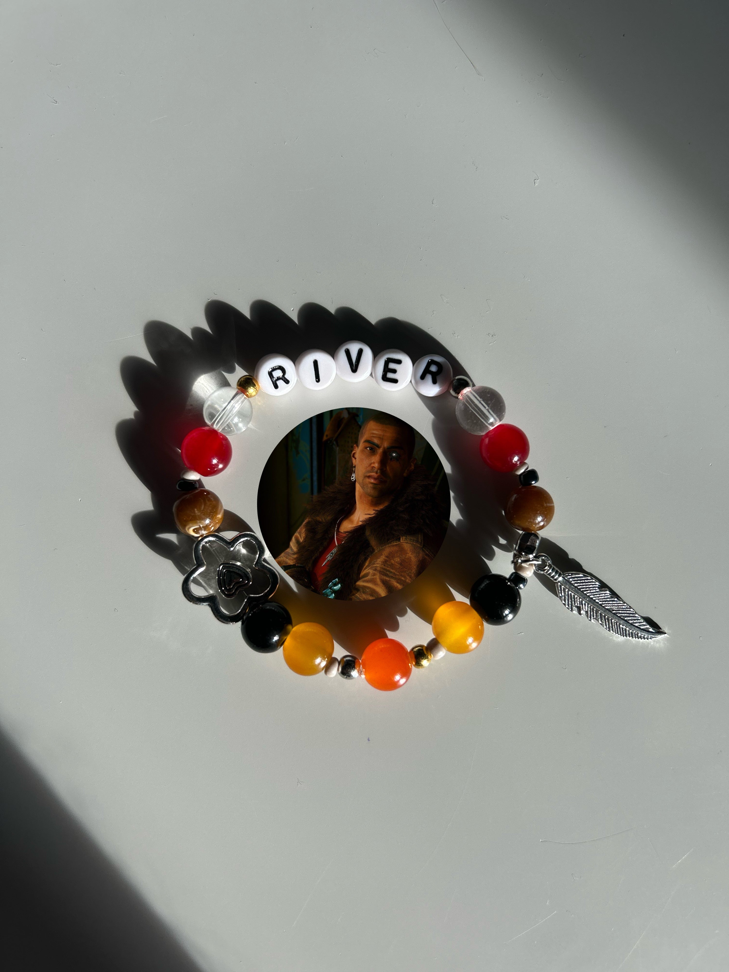River Ward Cyberpunk 2077 inspired handmade bracelet