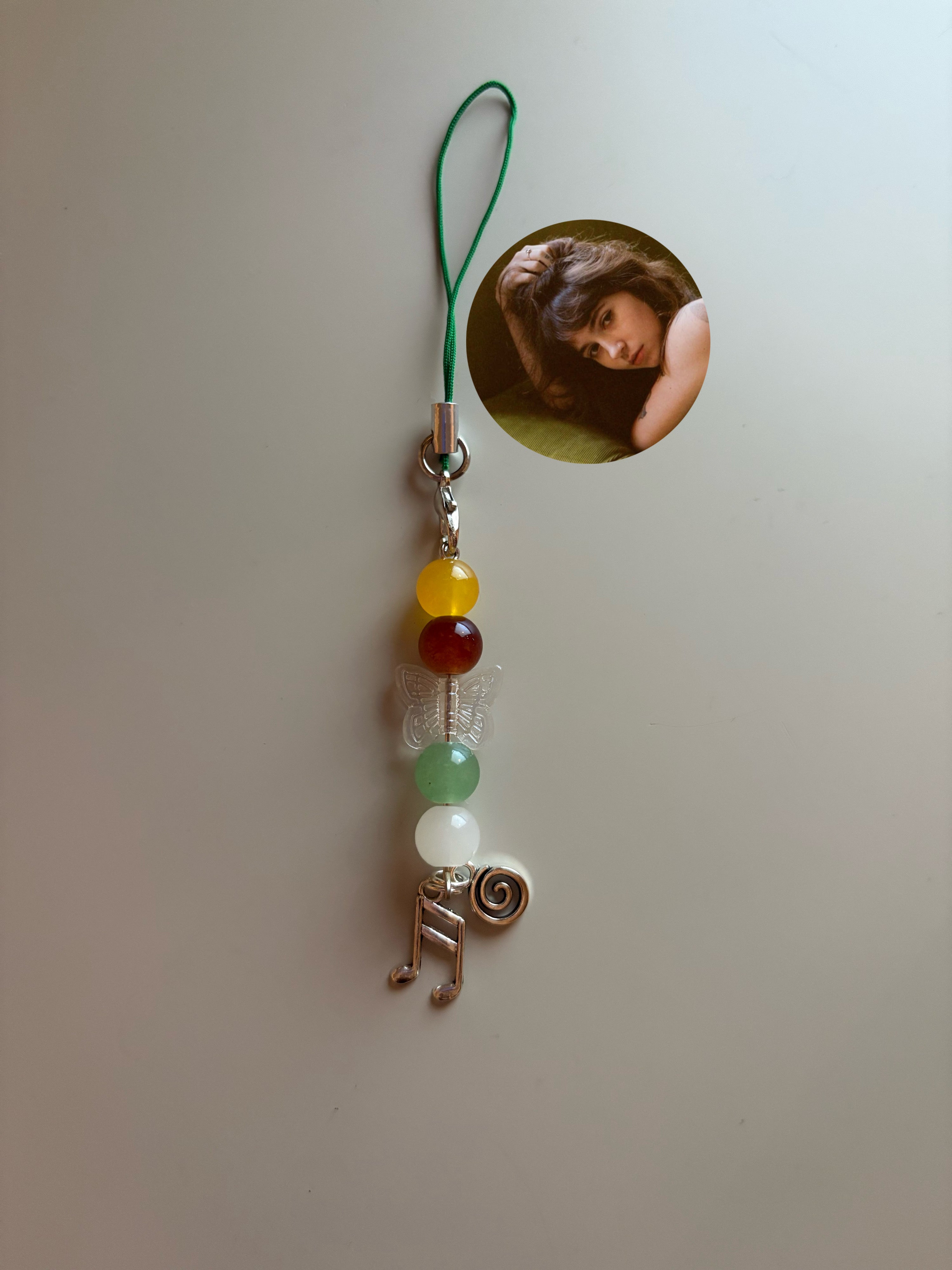 Clairo Charm music album inspired handmade phone charm