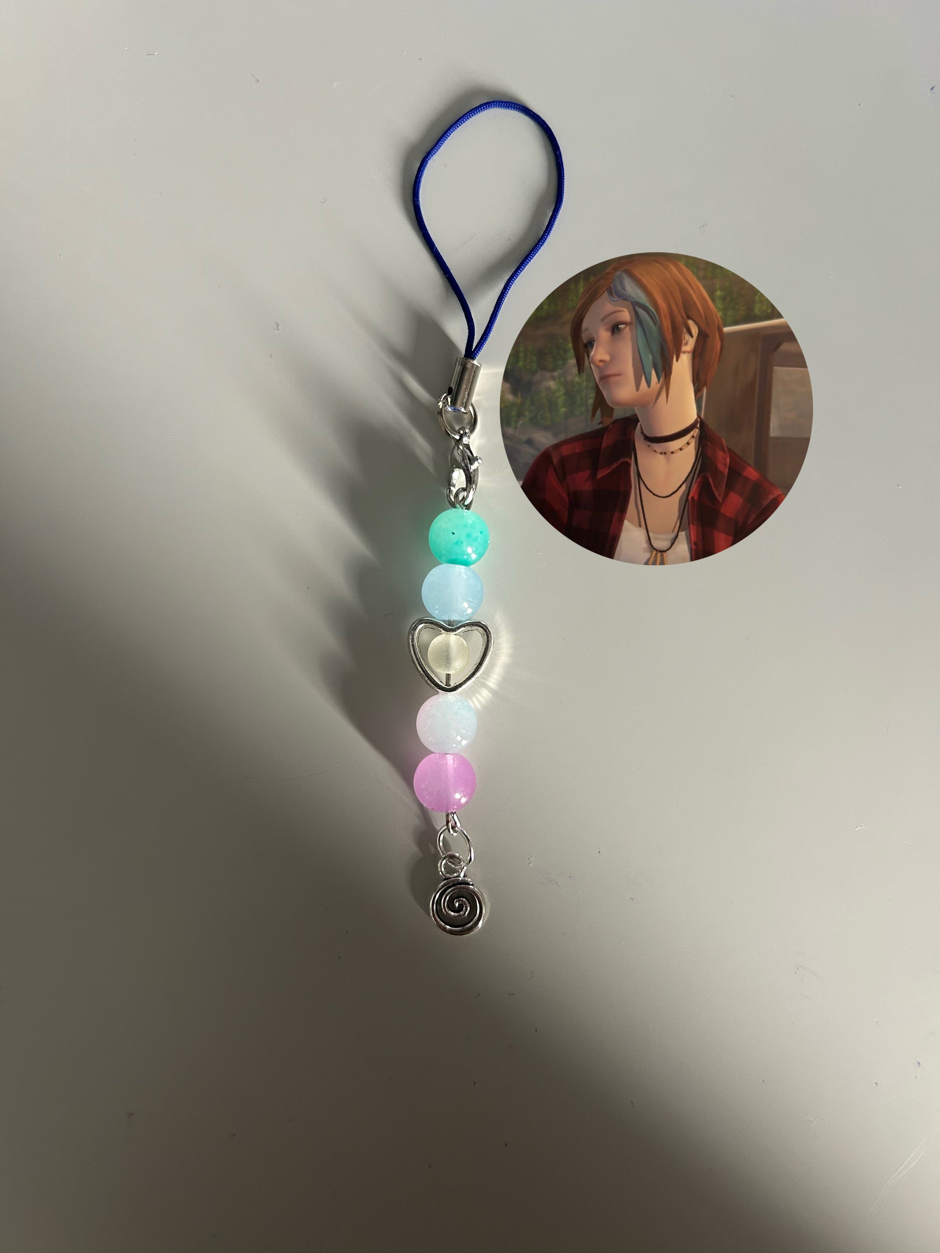 Chloe Price Life Is Strange inspired handmade phone charm