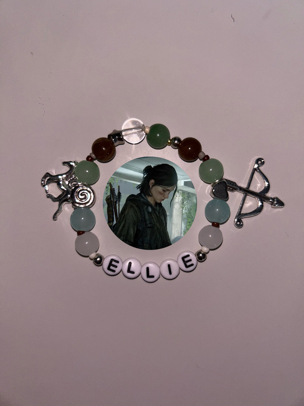 Ellie Williams inspired handmade bracelet