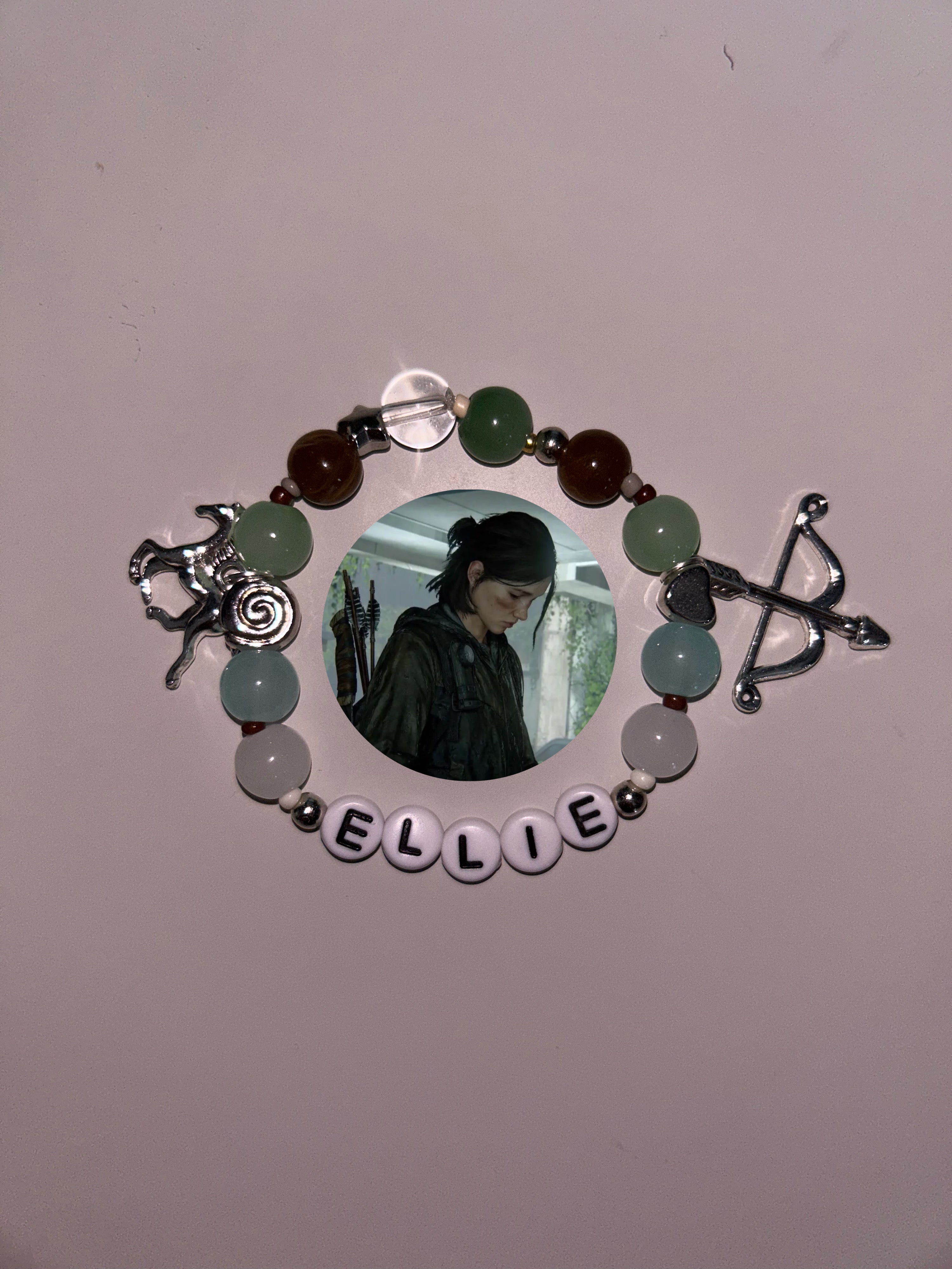 Ellie Williams inspired handmade bracelet