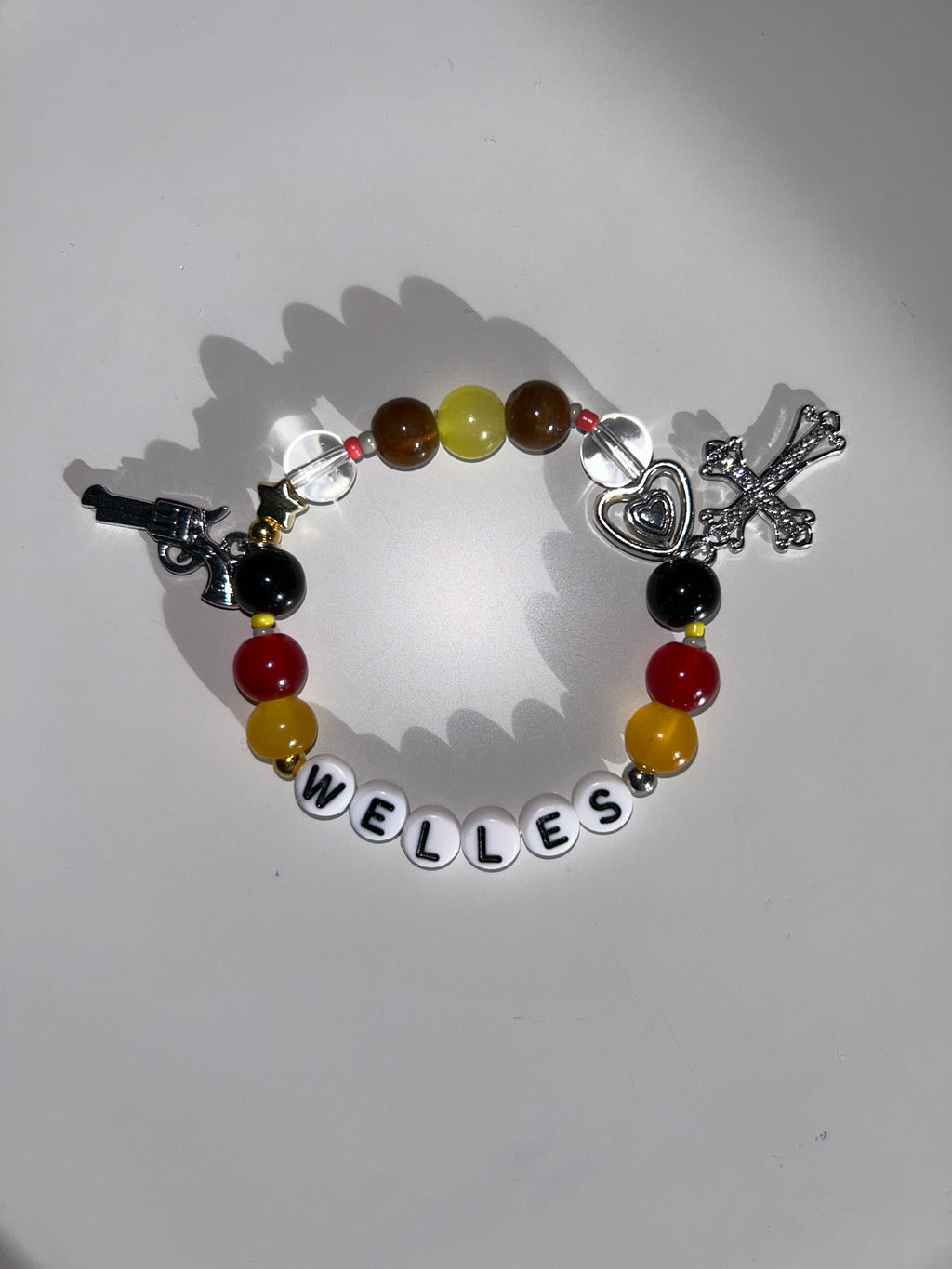 Jackie Welles Cyberpunk 2077 inspired handmade bracelet