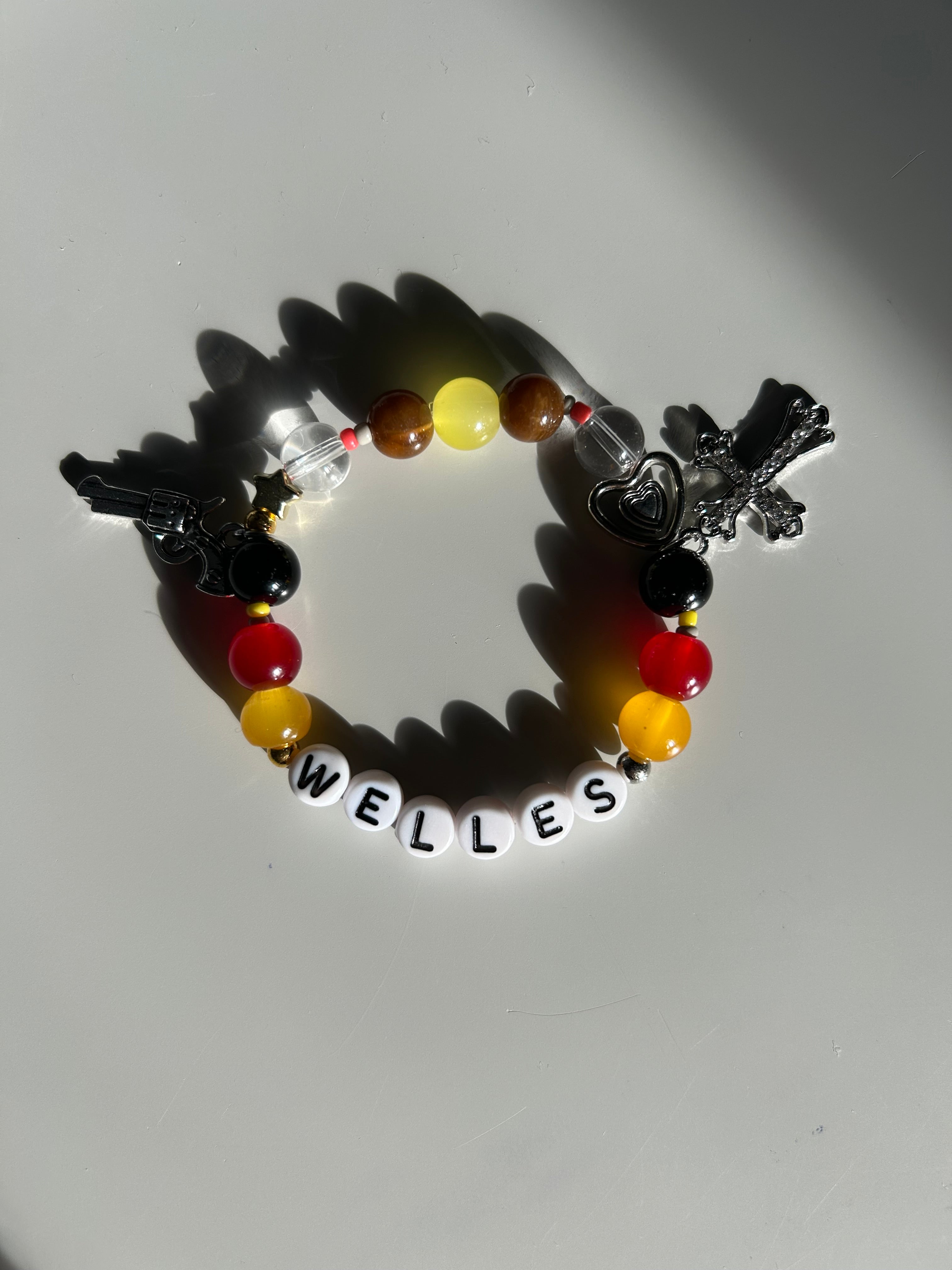 Jackie Welles Cyberpunk 2077 inspired handmade bracelet