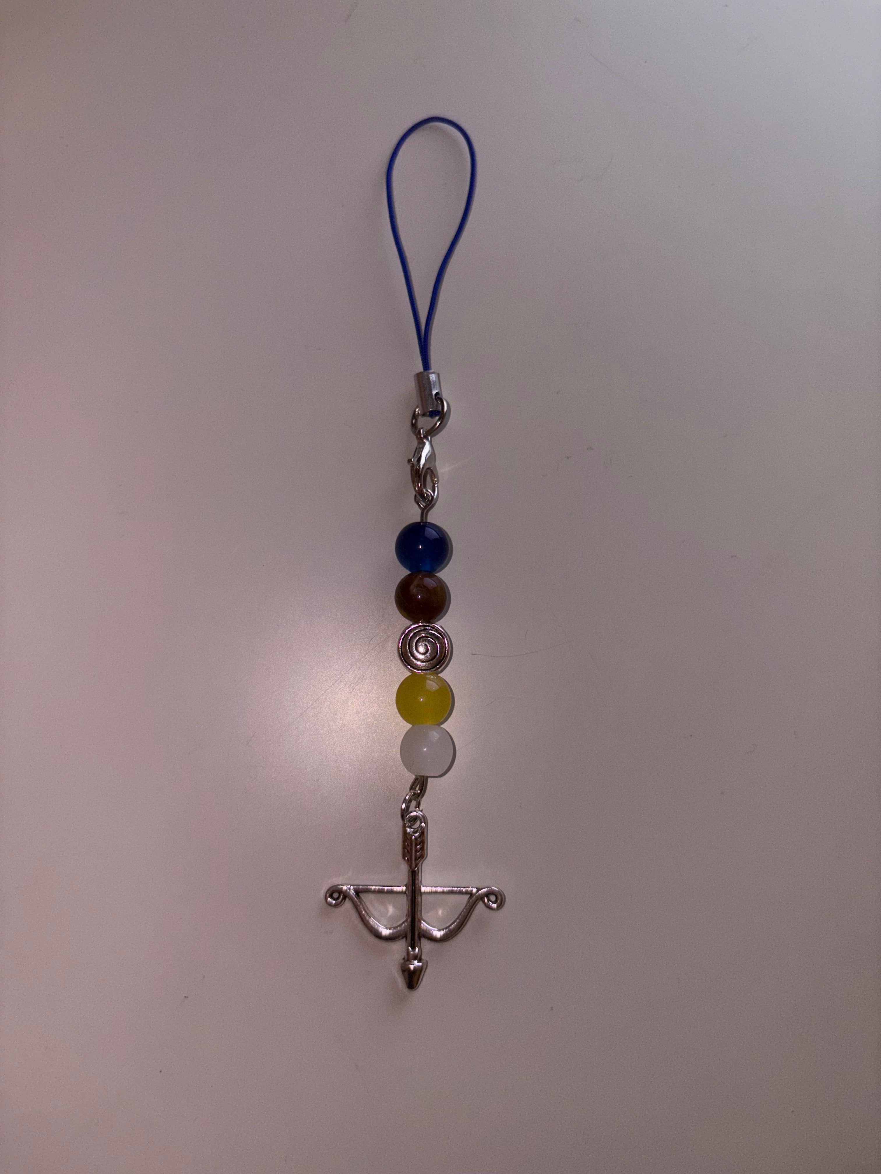 Clementine The Walking Dead video game inspired handmade phone charm