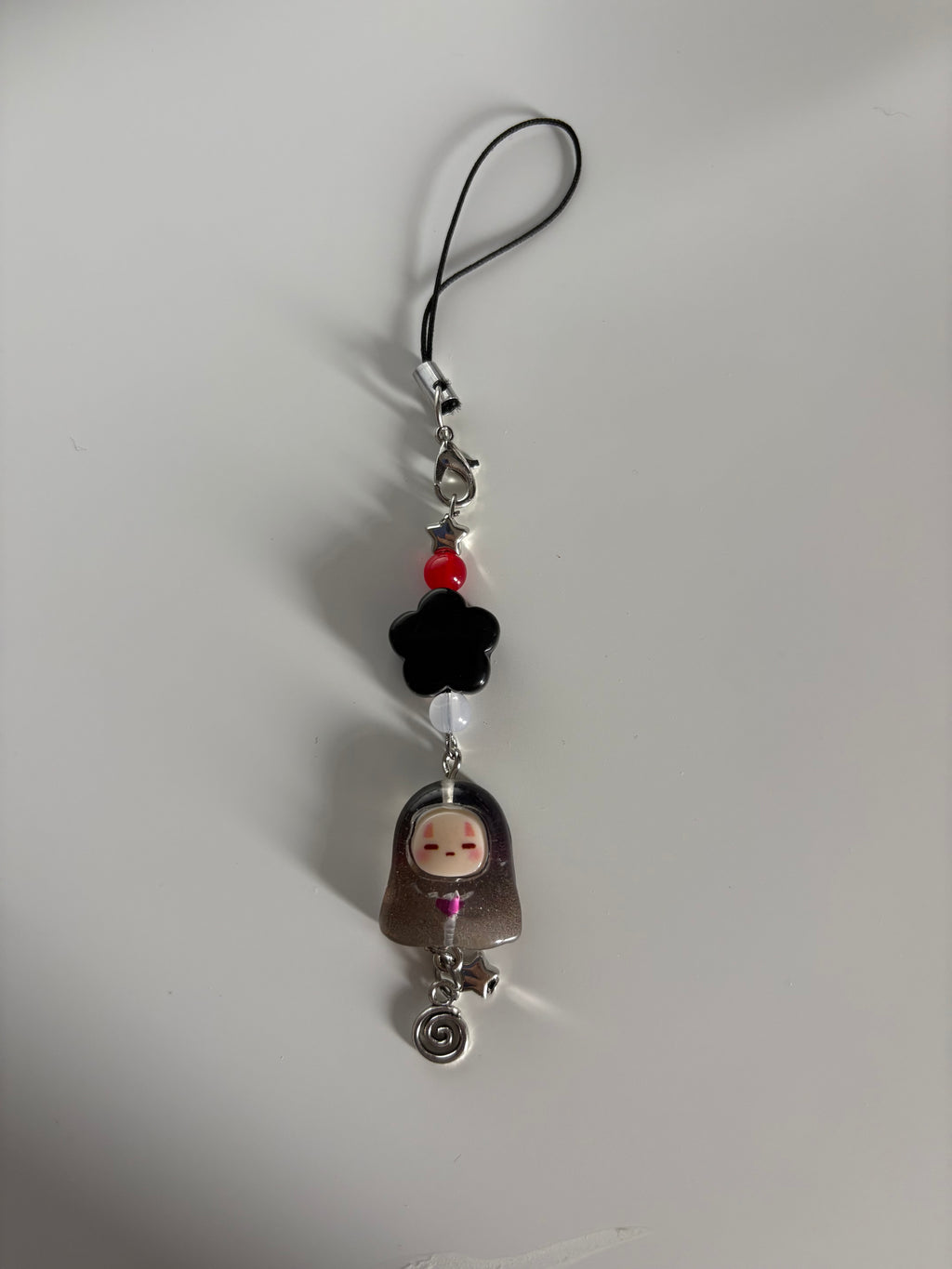 No face spirited away anime inspired handmade phone charm