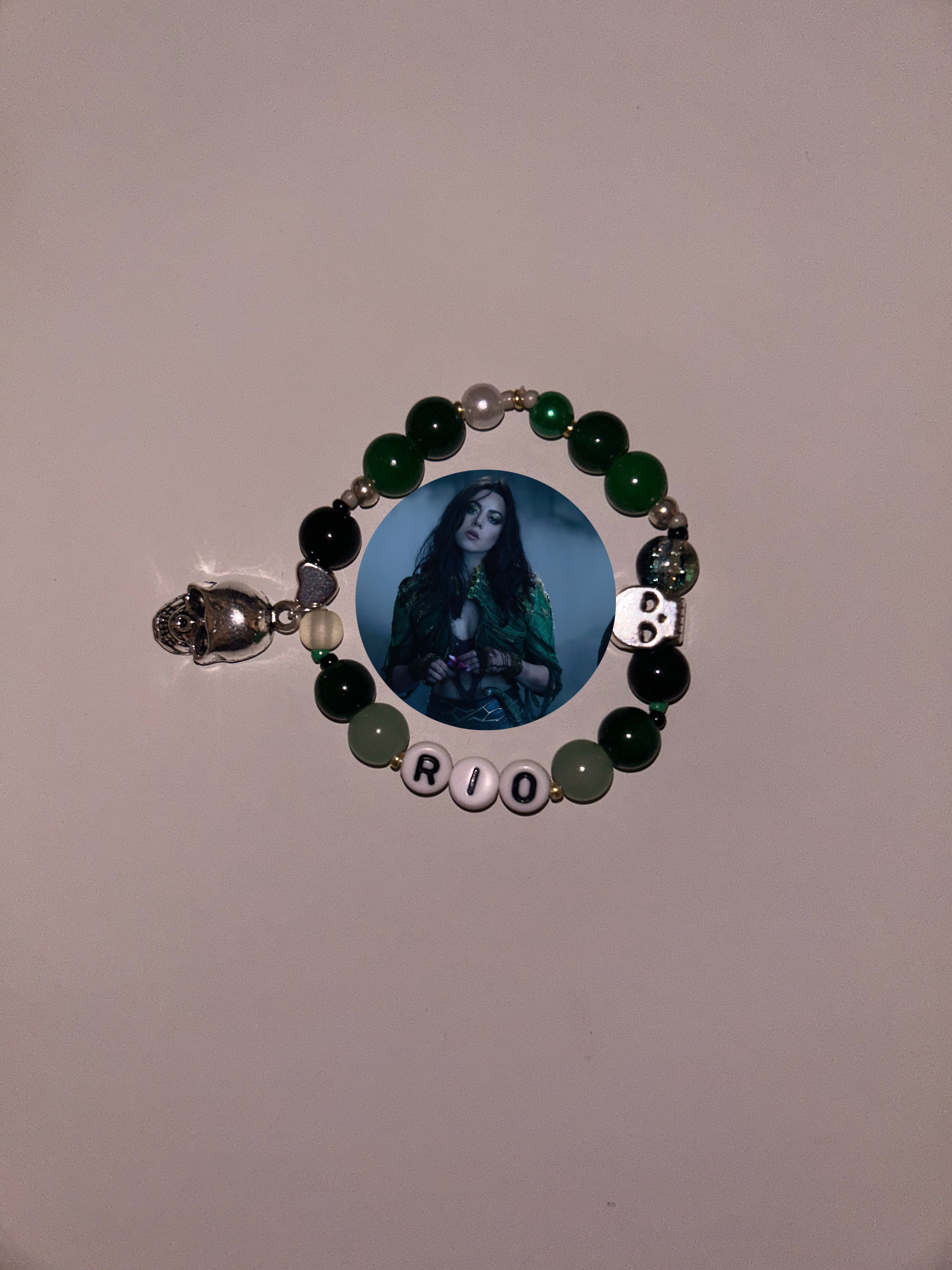 Rio Vidal Agatha All Along inspired handmade bracelet