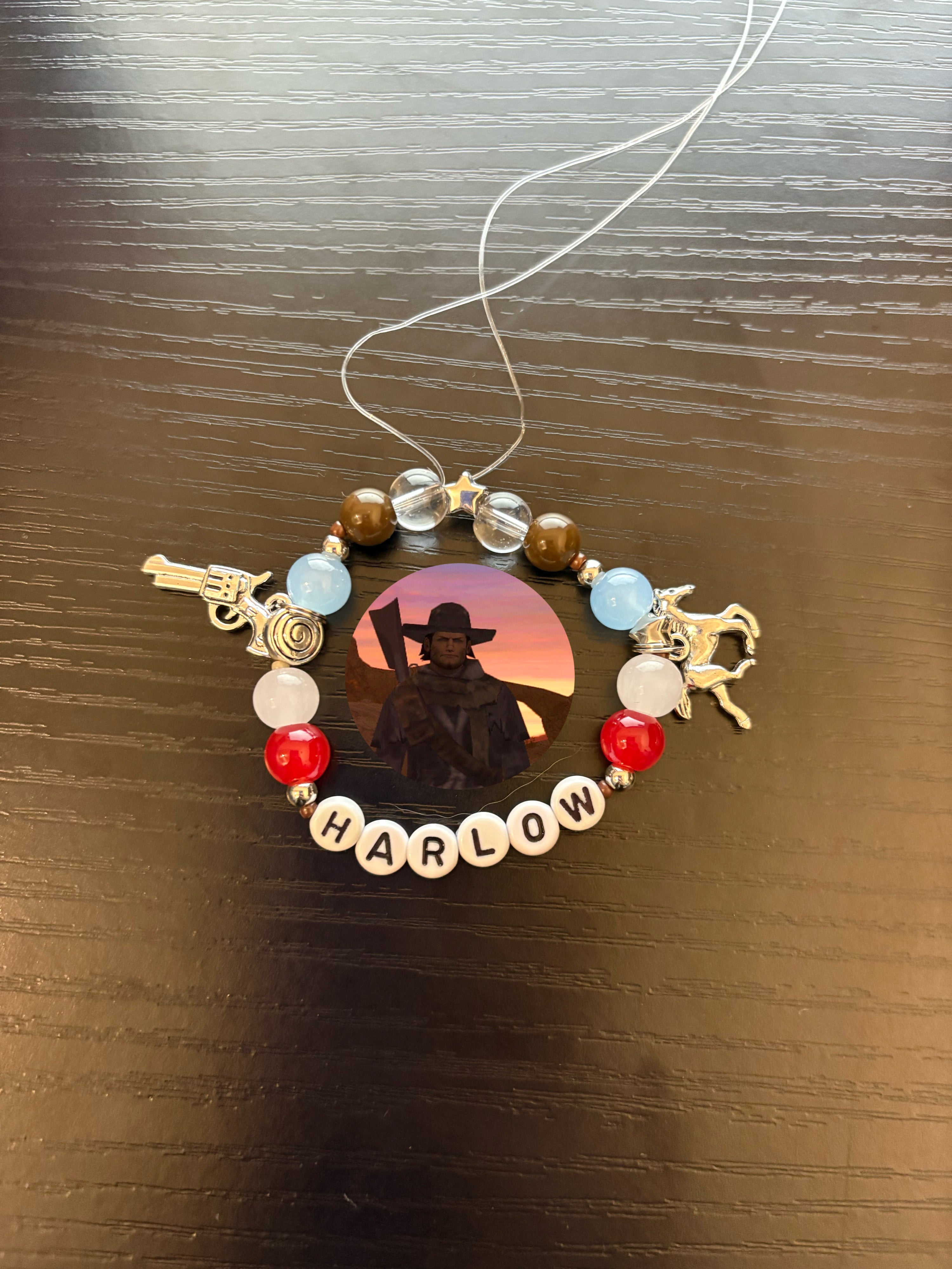 Harlow custom inspired handmade bracelet