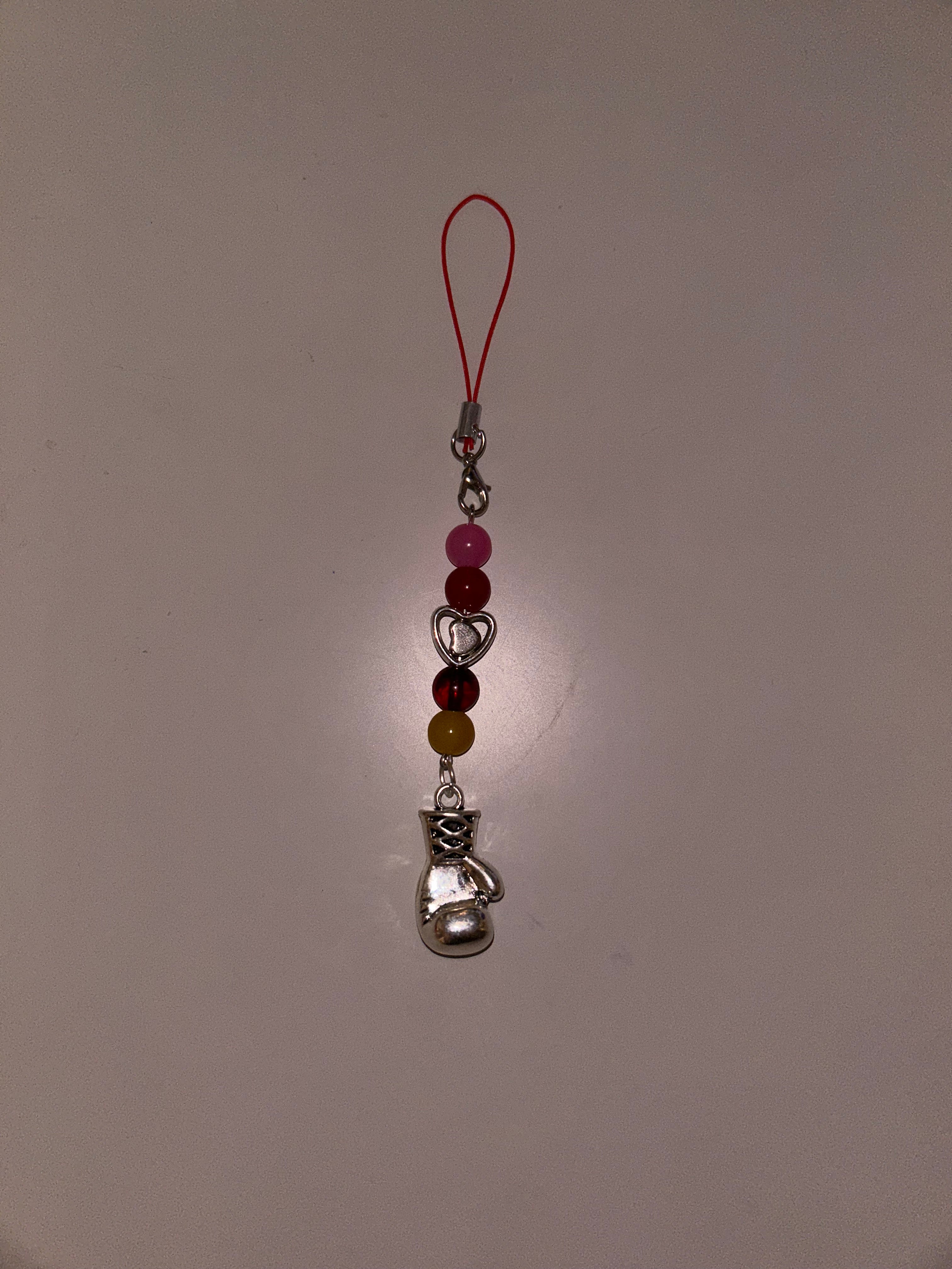 Vi Arcane and League of Legends inspired handmade phone charm