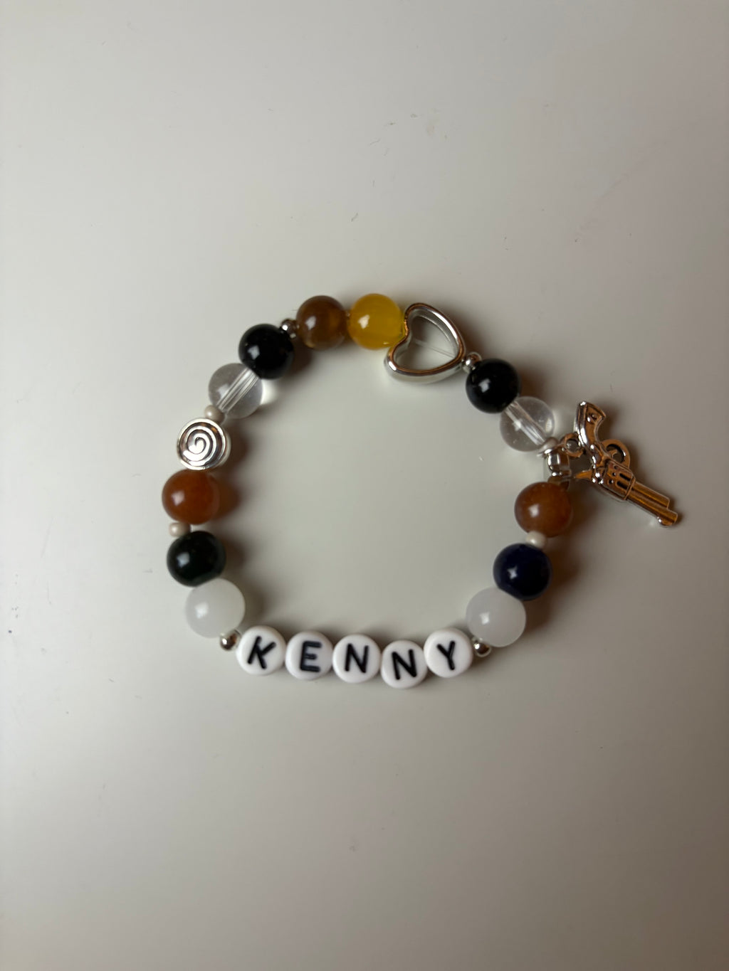 Kenny The Walking Dead Game inspired handmade bracelet