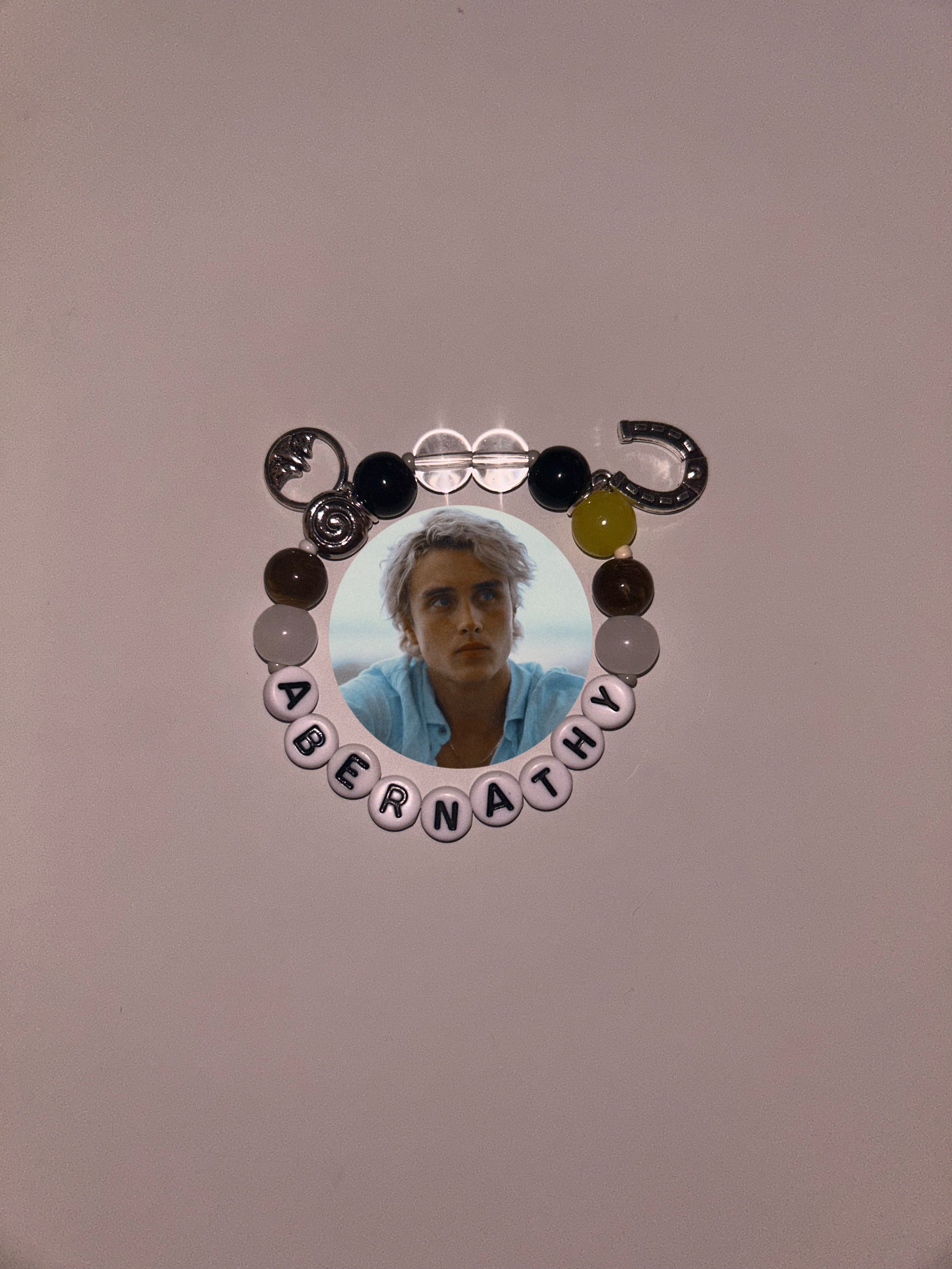 Haymitch Abernathy The Hunger Games Sunrise On The Reaping inspired handmade bracelet