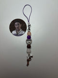Christa The Walking Dead video game inspired handmade phone charm