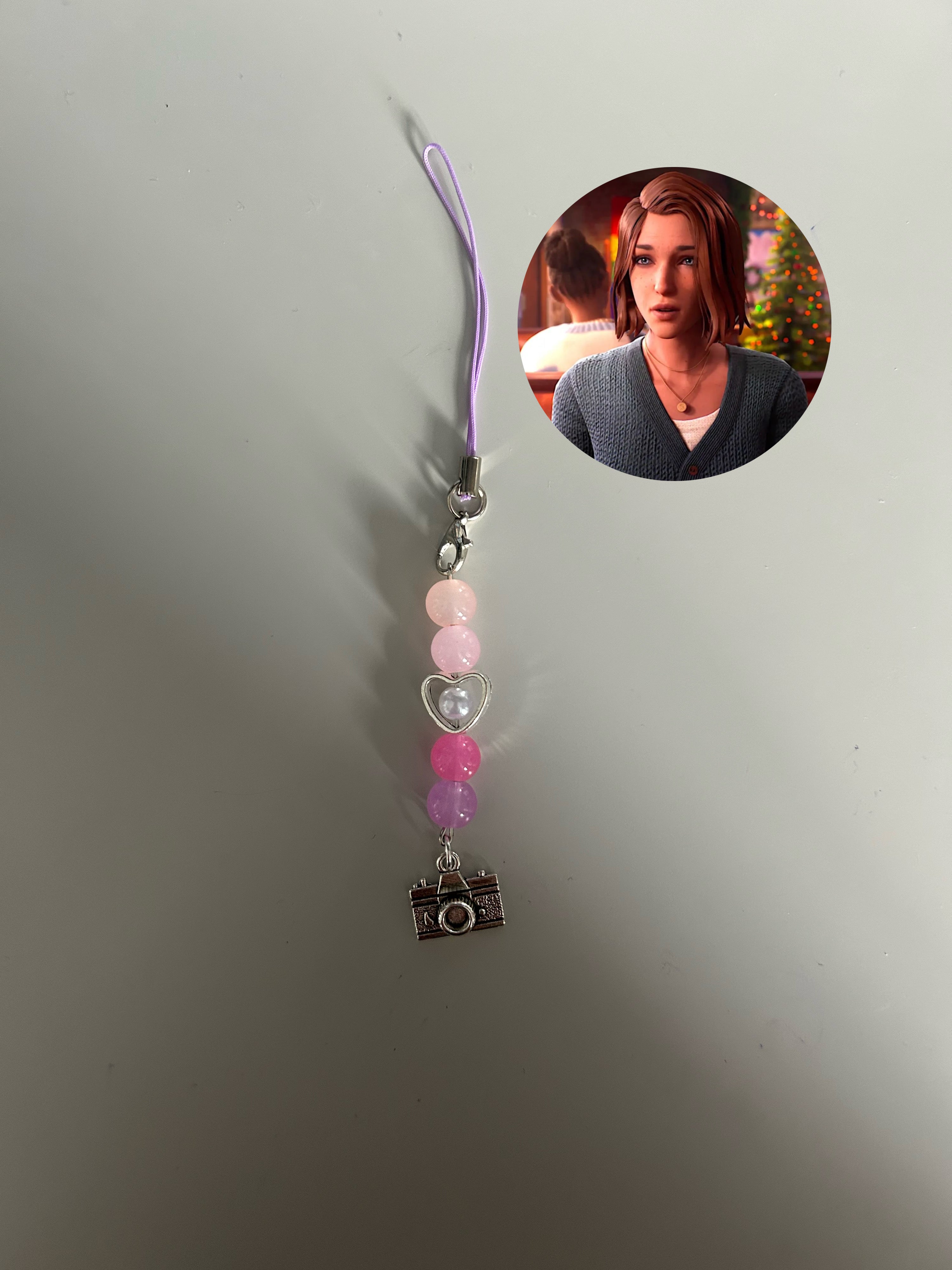 Max Caulfield Life Is Strange Double Exposure inspired handmade phone charm