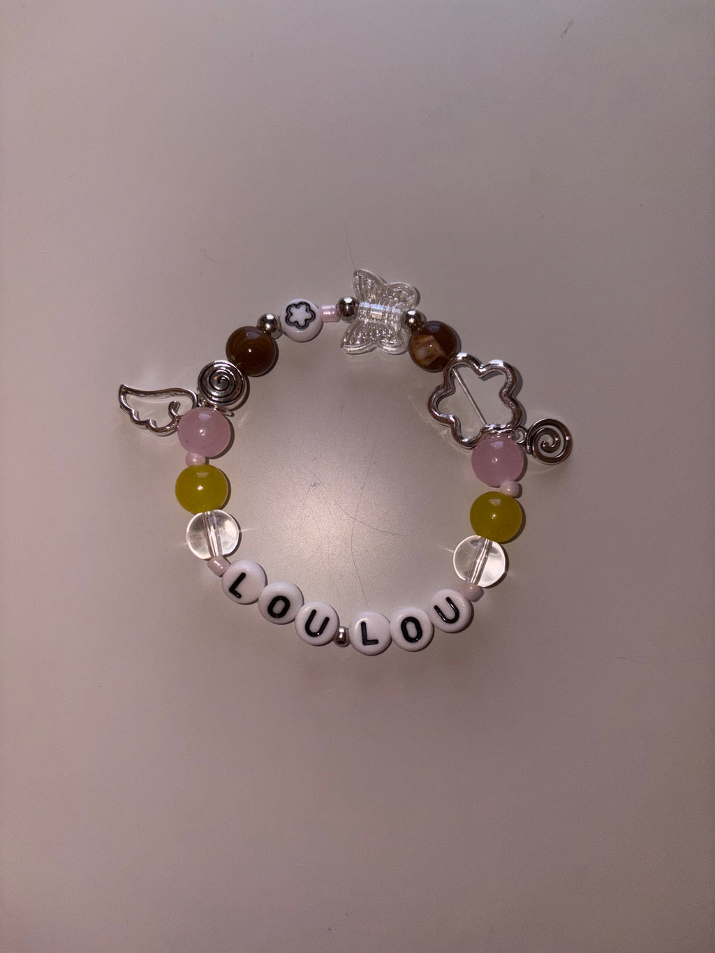 Lou Lou The Hunger Games Sunrise On The Reaping inspired handmade bracelet