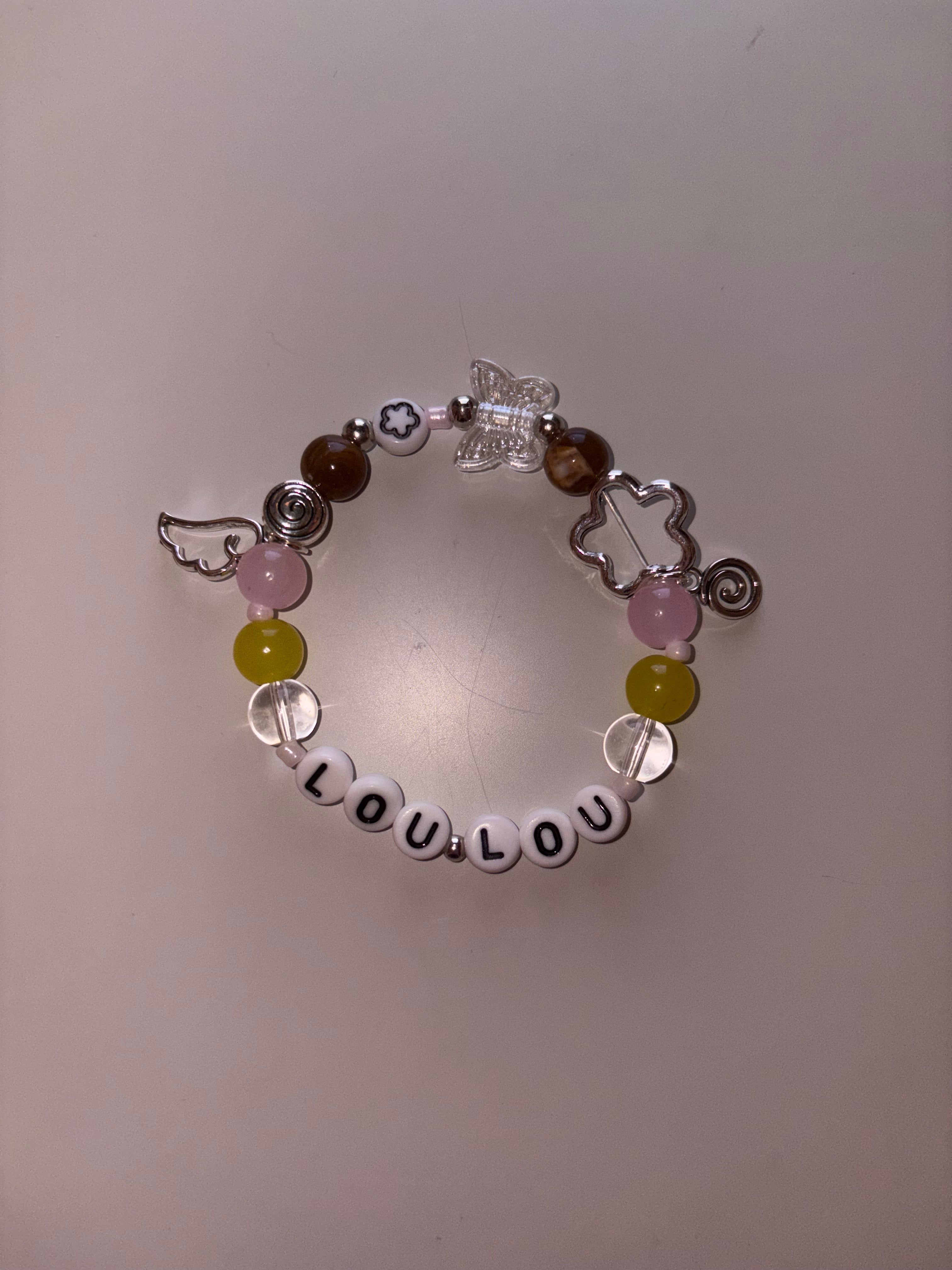 Lou Lou The Hunger Games Sunrise On The Reaping inspired handmade bracelet