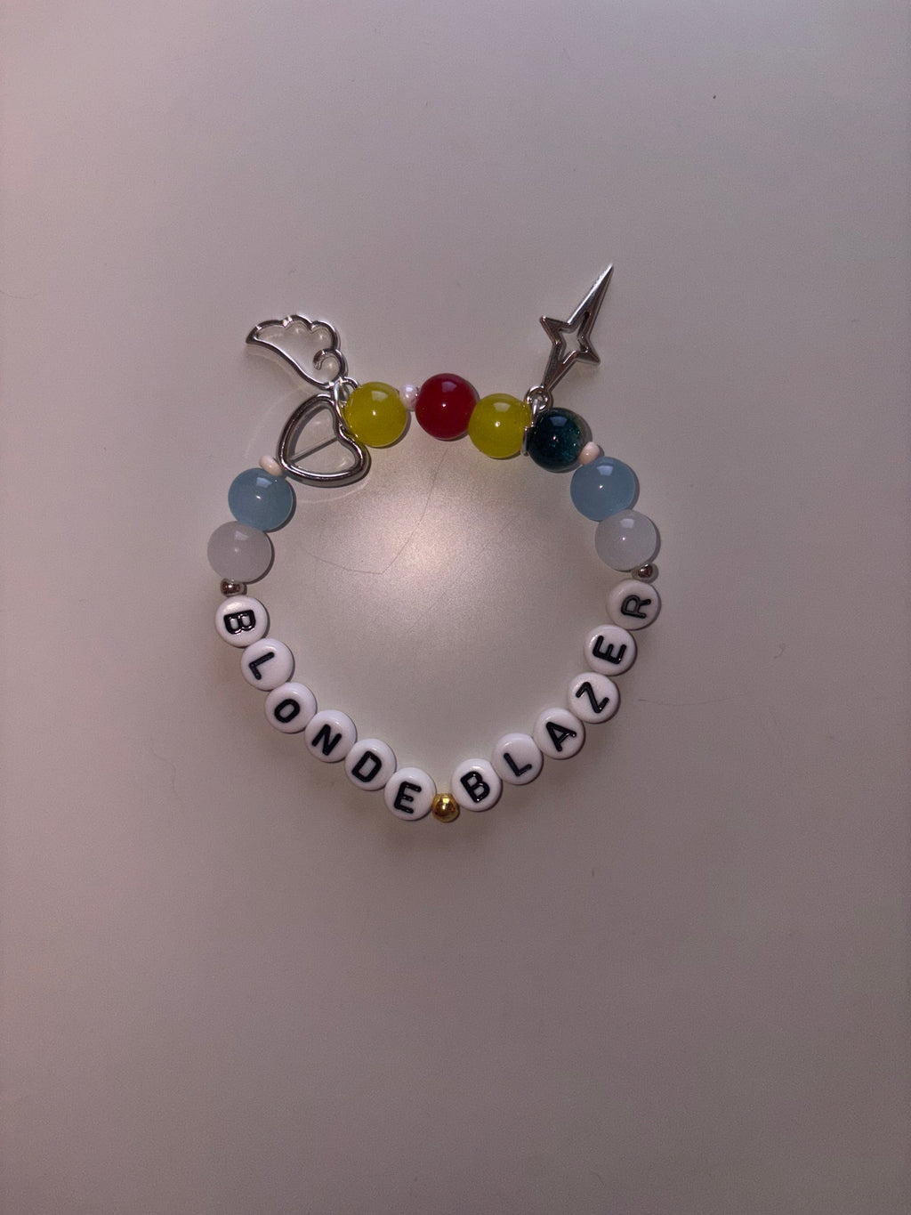Blonde Blazer Dispatch inspired handmade bracelet