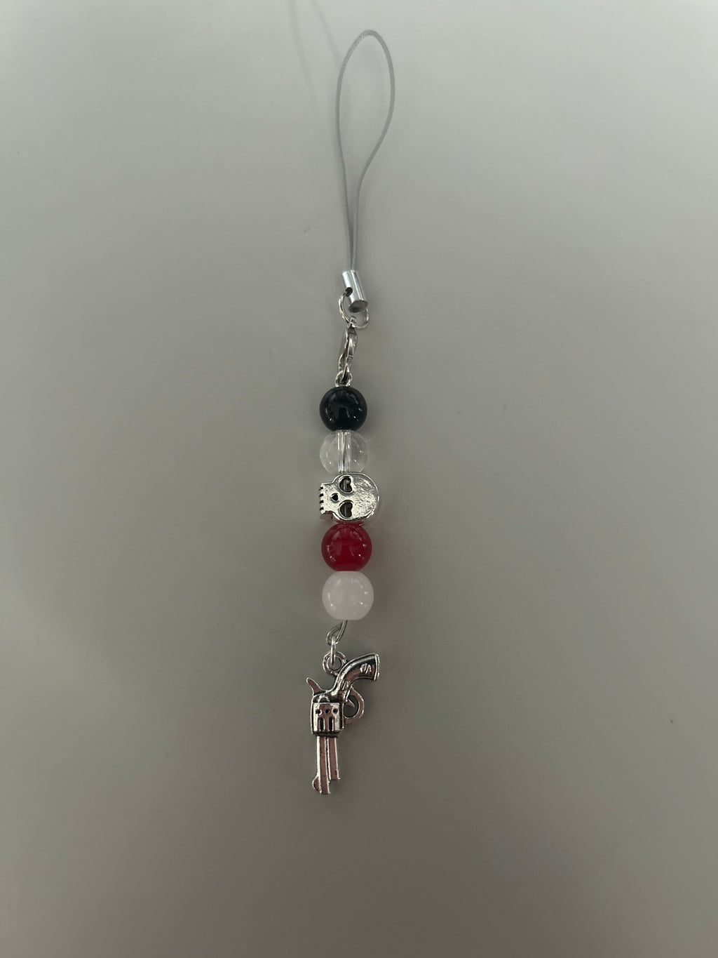 Johnny Silverhand Cyberpunk 2077 inspired handmade phone charm