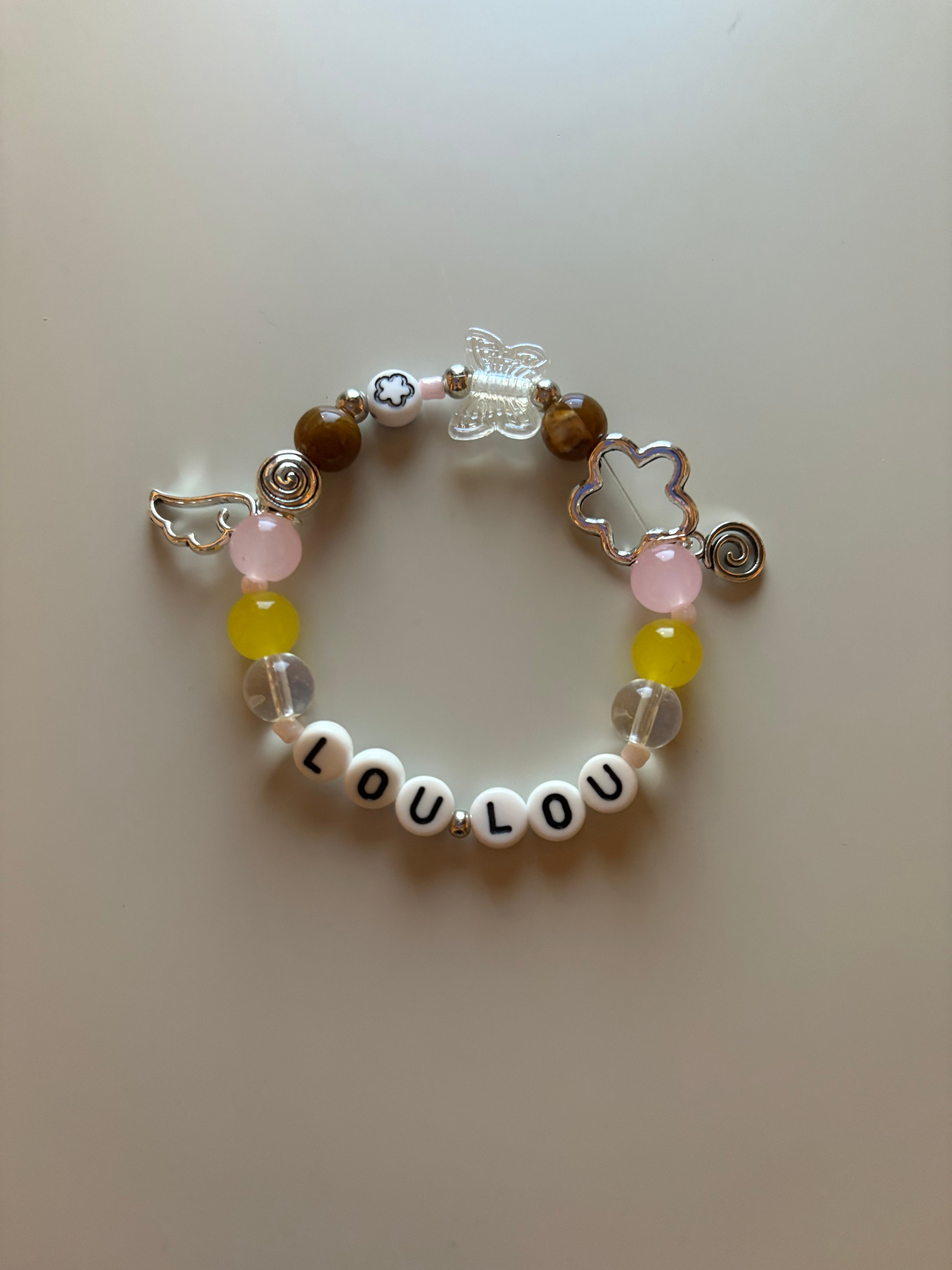 Lou Lou The Hunger Games Sunrise On The Reaping inspired handmade bracelet