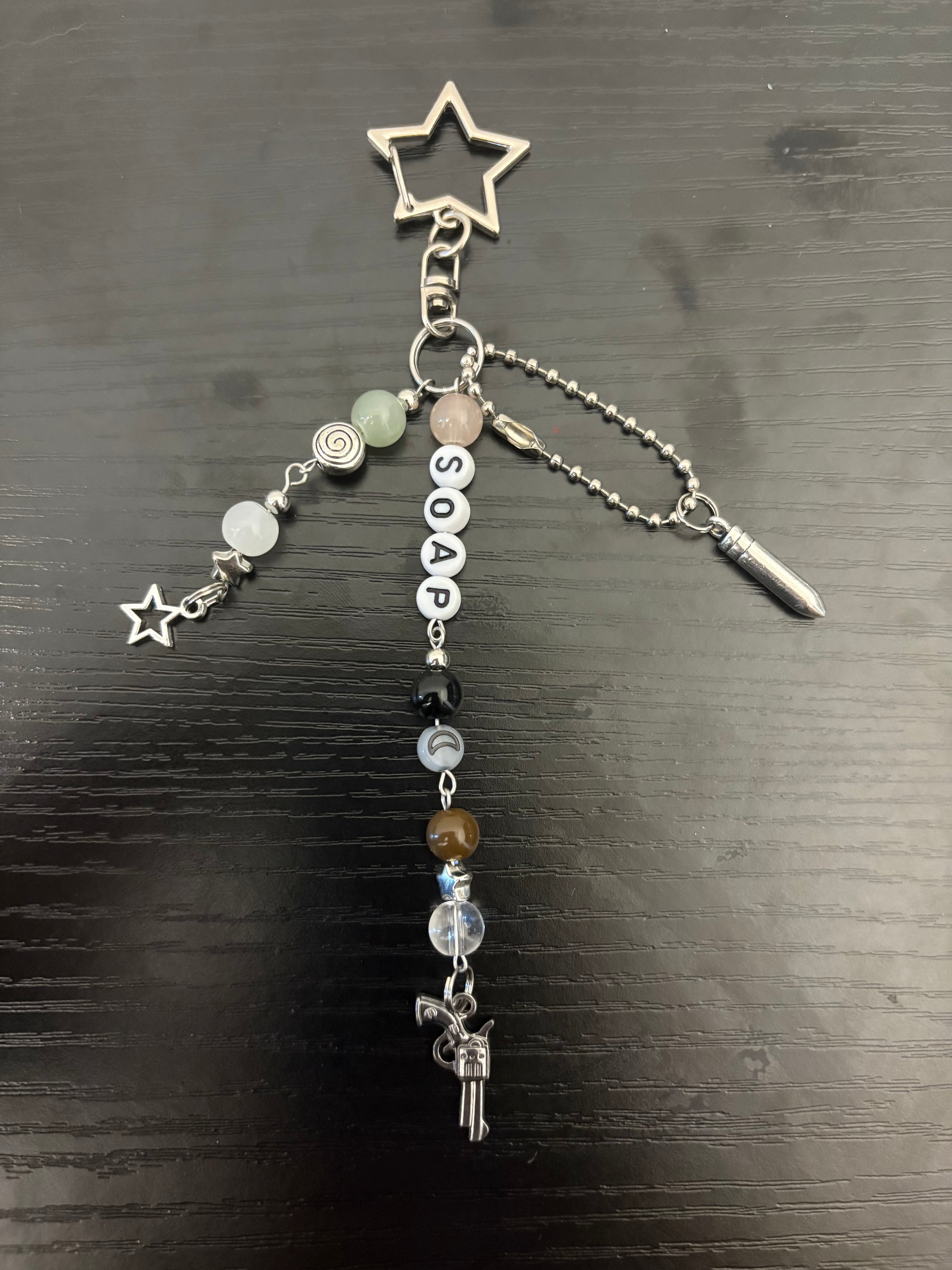 Soap custom inspired handmade keychain