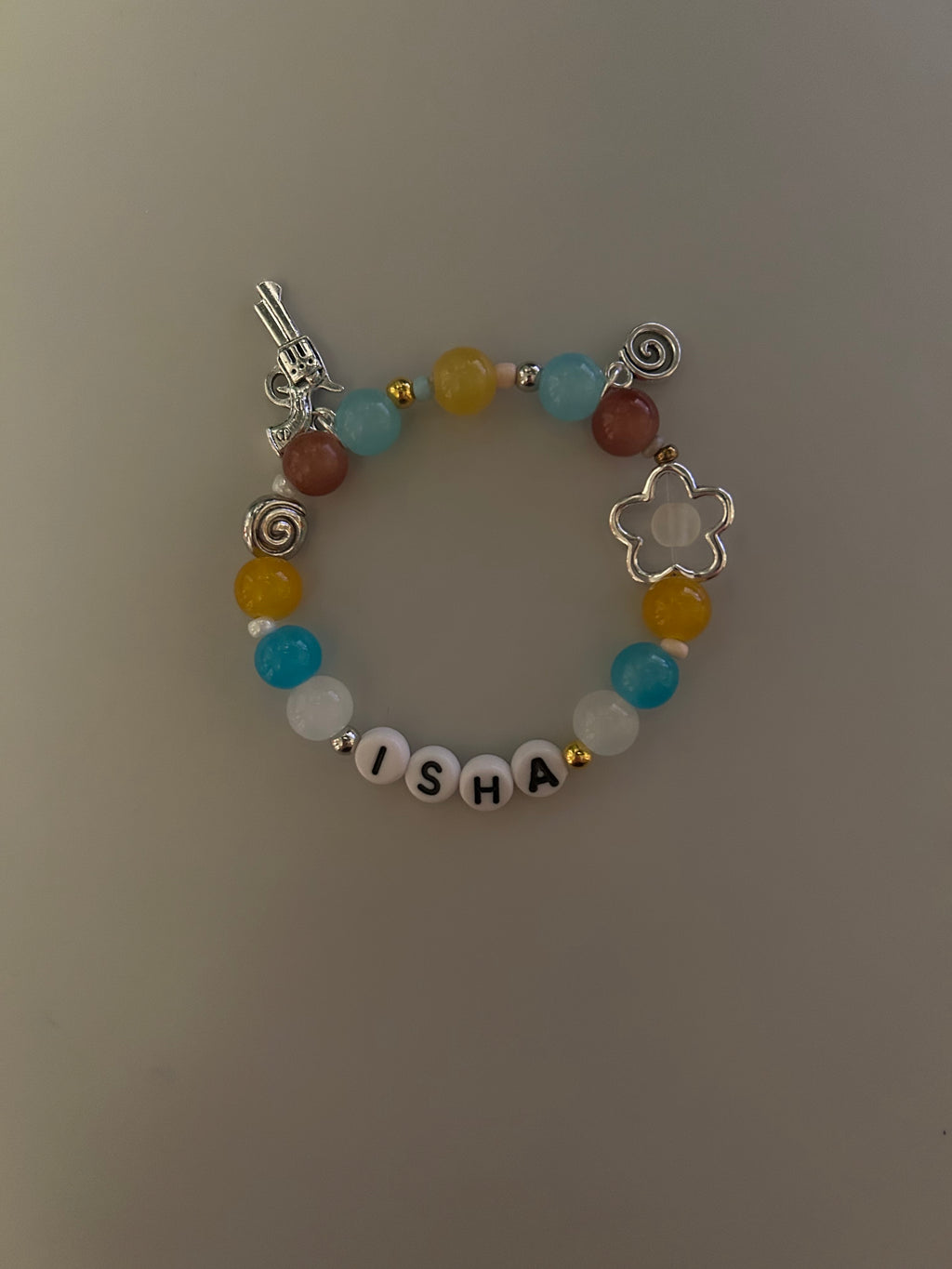 Isha Arcane and League of Legends inspired handmade bracelet
