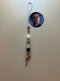 Connor Detroit Become Human inspired handmade phone charm