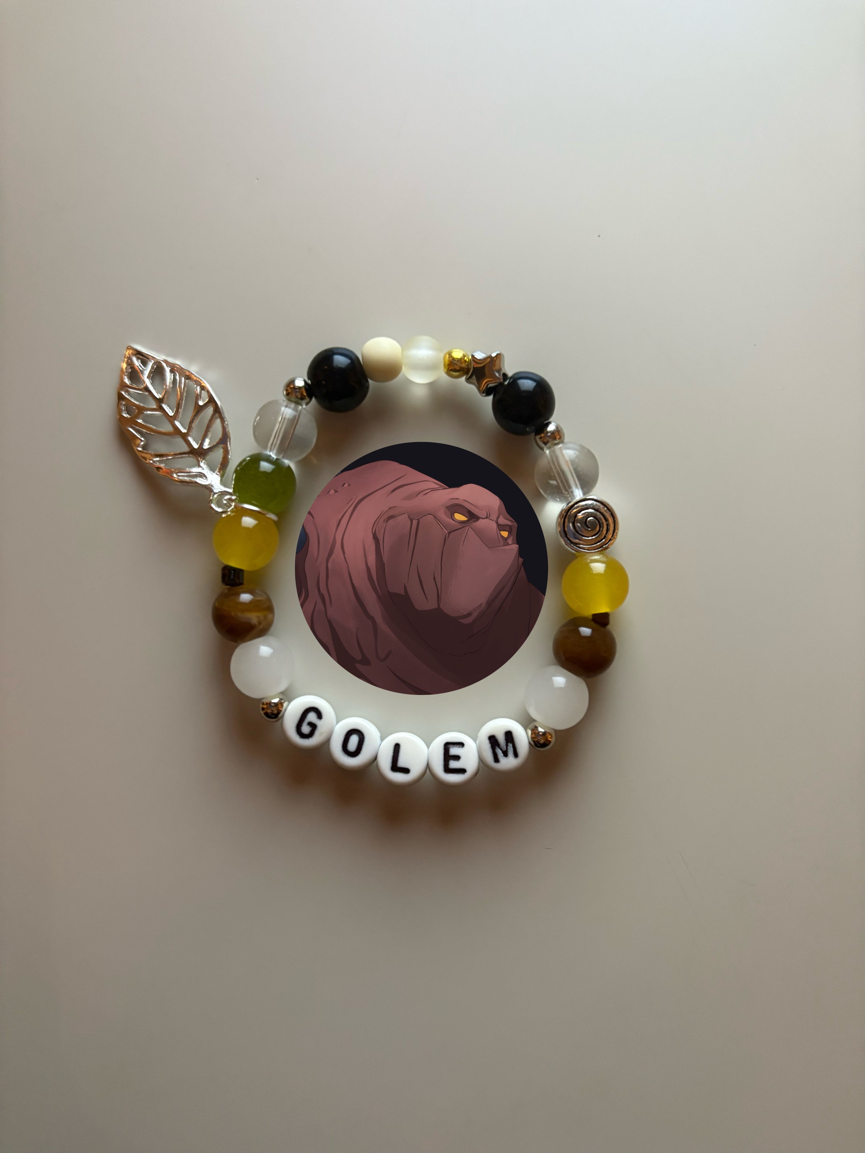 Golem Dispatch inspired handmade bracelet