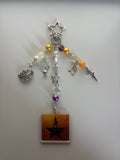 Hamilton inspired handmade keychain