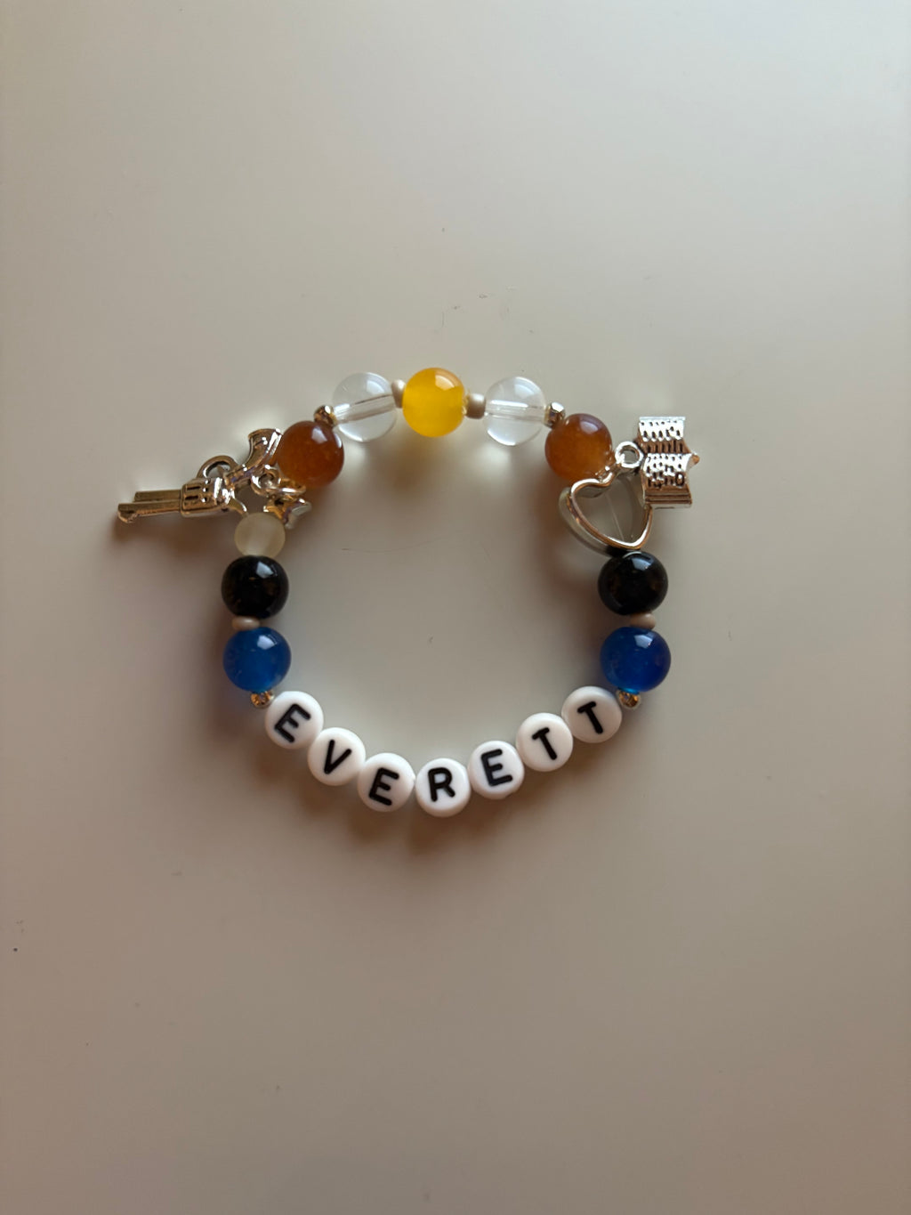 Lee Everett The Walking Dead Game inspired handmade bracelet