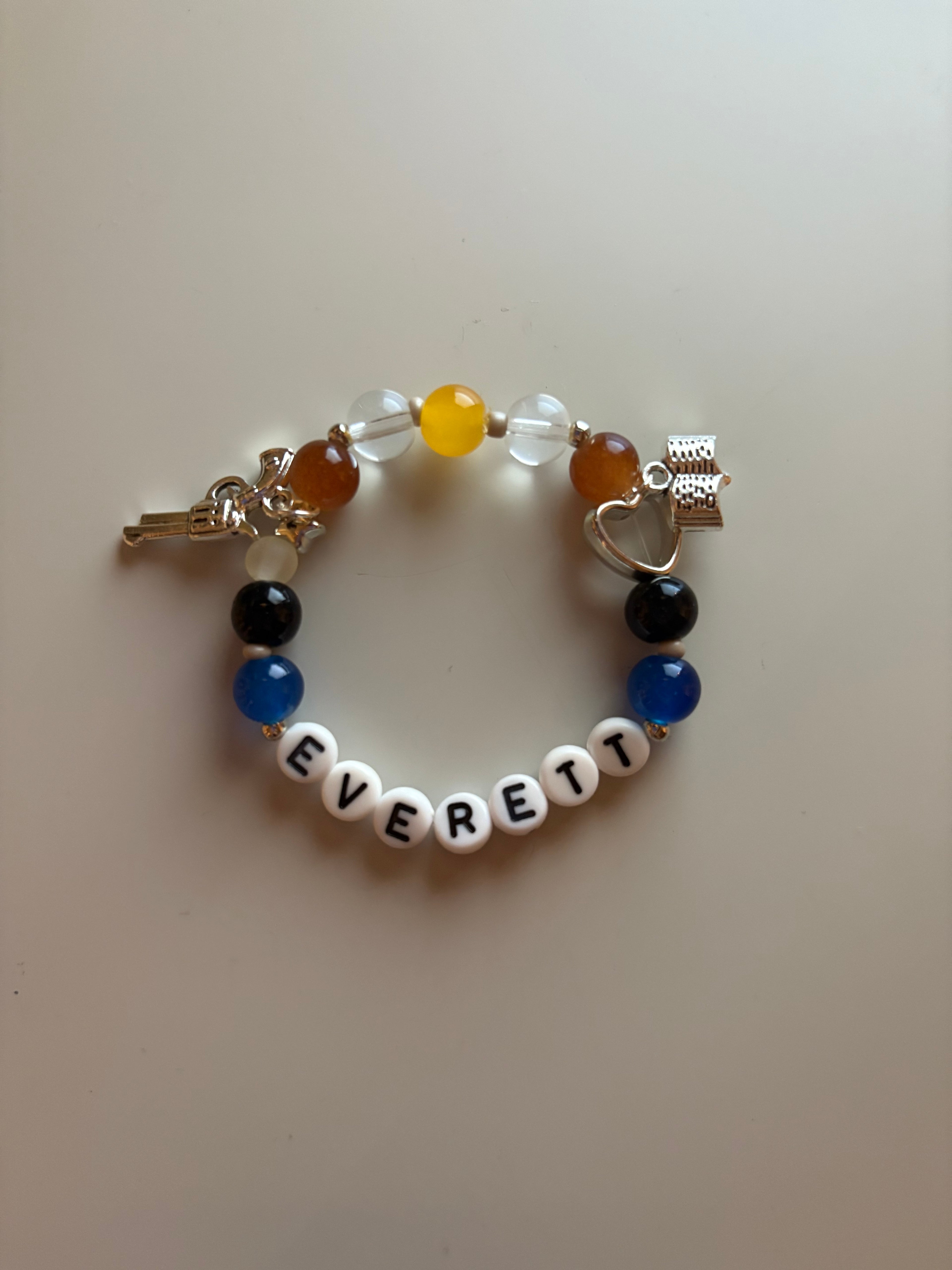 Lee Everett The Walking Dead Game inspired handmade bracelet